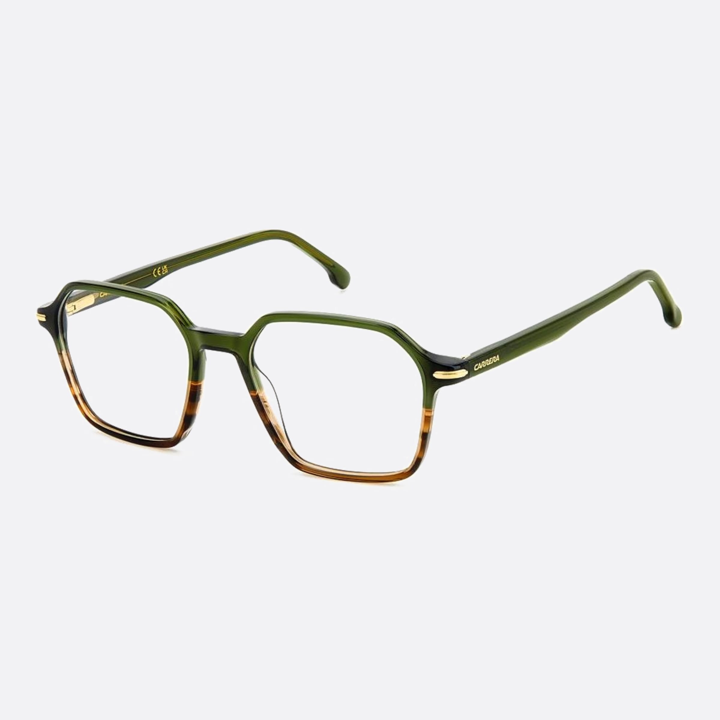 Carrera 51mm Carrera 1qa Green Geometric Men Eyeglasses - Side View