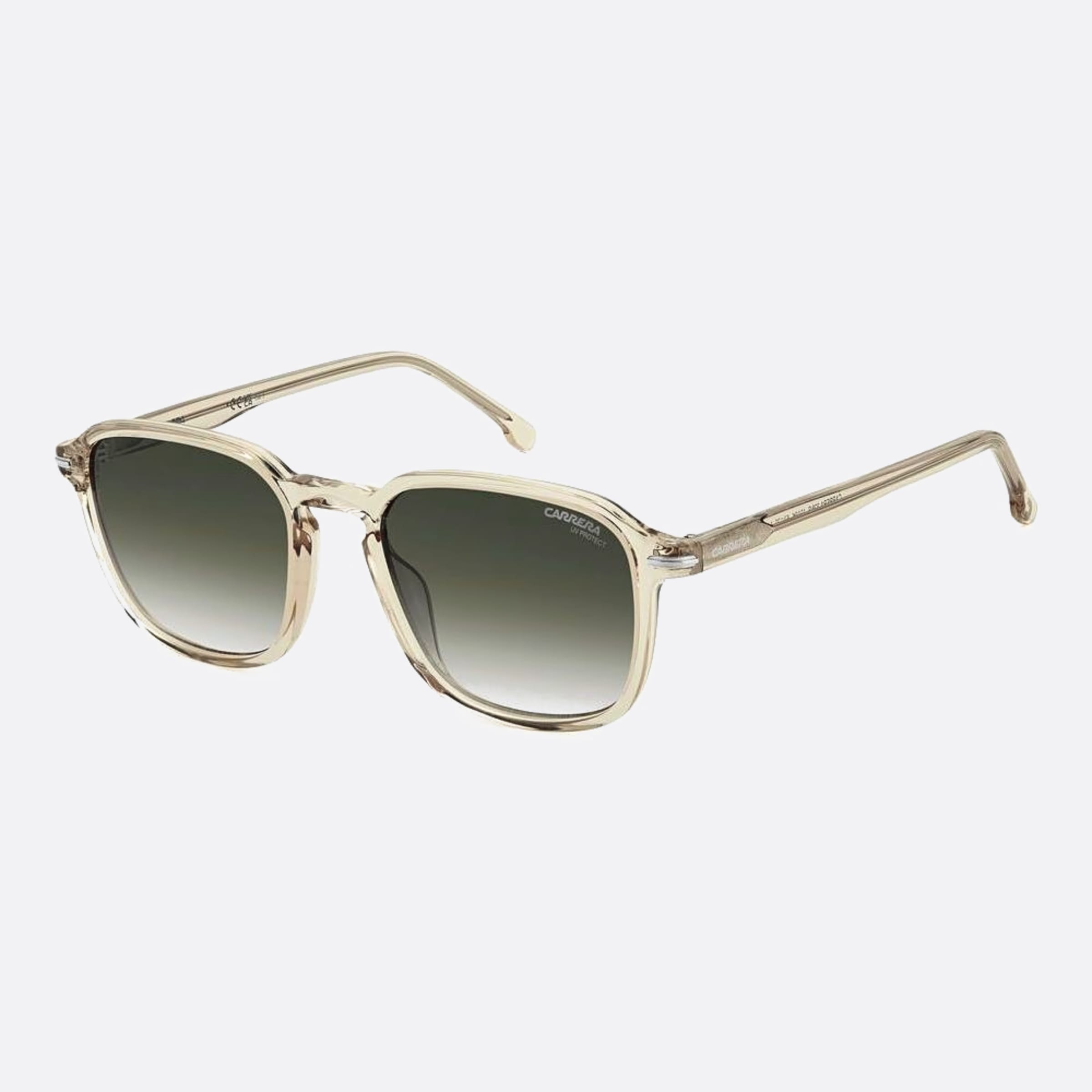 Carrera 53mm Carrera 10a Transparent Squared Men Sunglasses - Side View