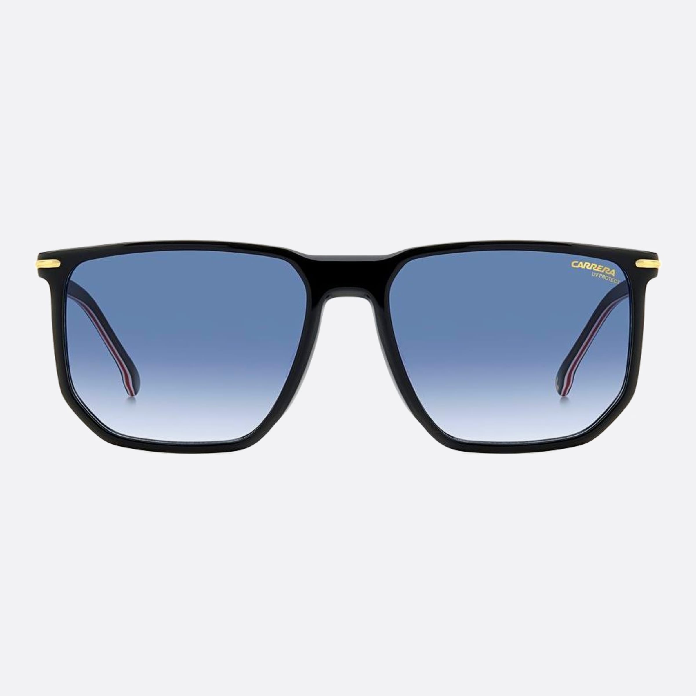 Carrera 58mm Carrera Black Geometric Men Sunglasses - Main View