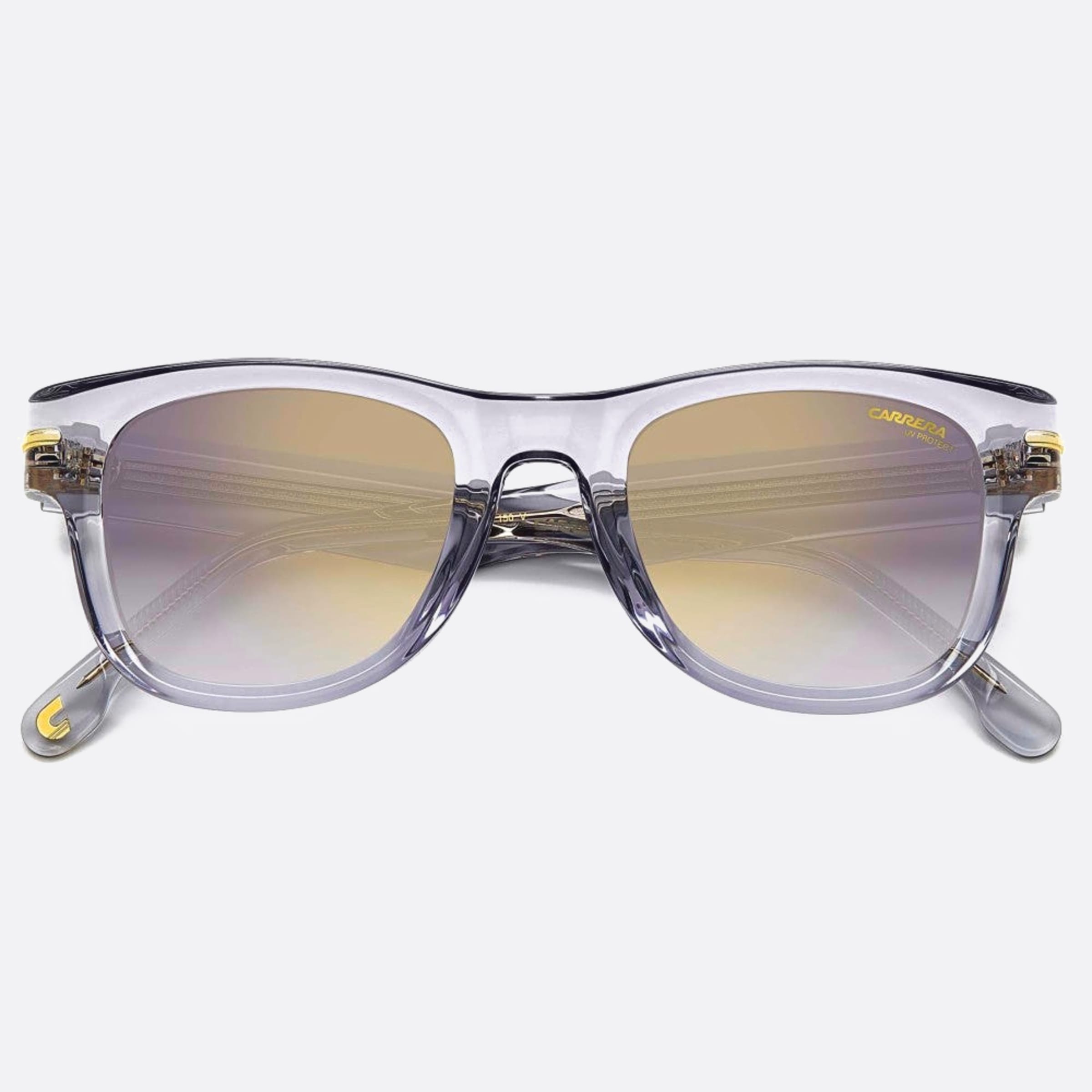 Carrera 50mm Carrera Kb7 Grey Squared Men Sunglasses - Detail View