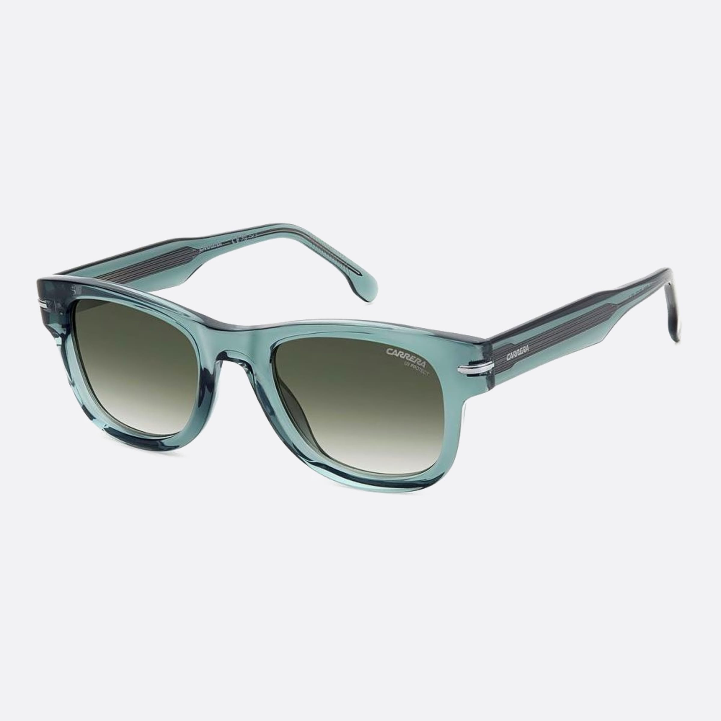 Carrera 50mm Carrera Zi9 Green Squared Men Sunglasses - Side View