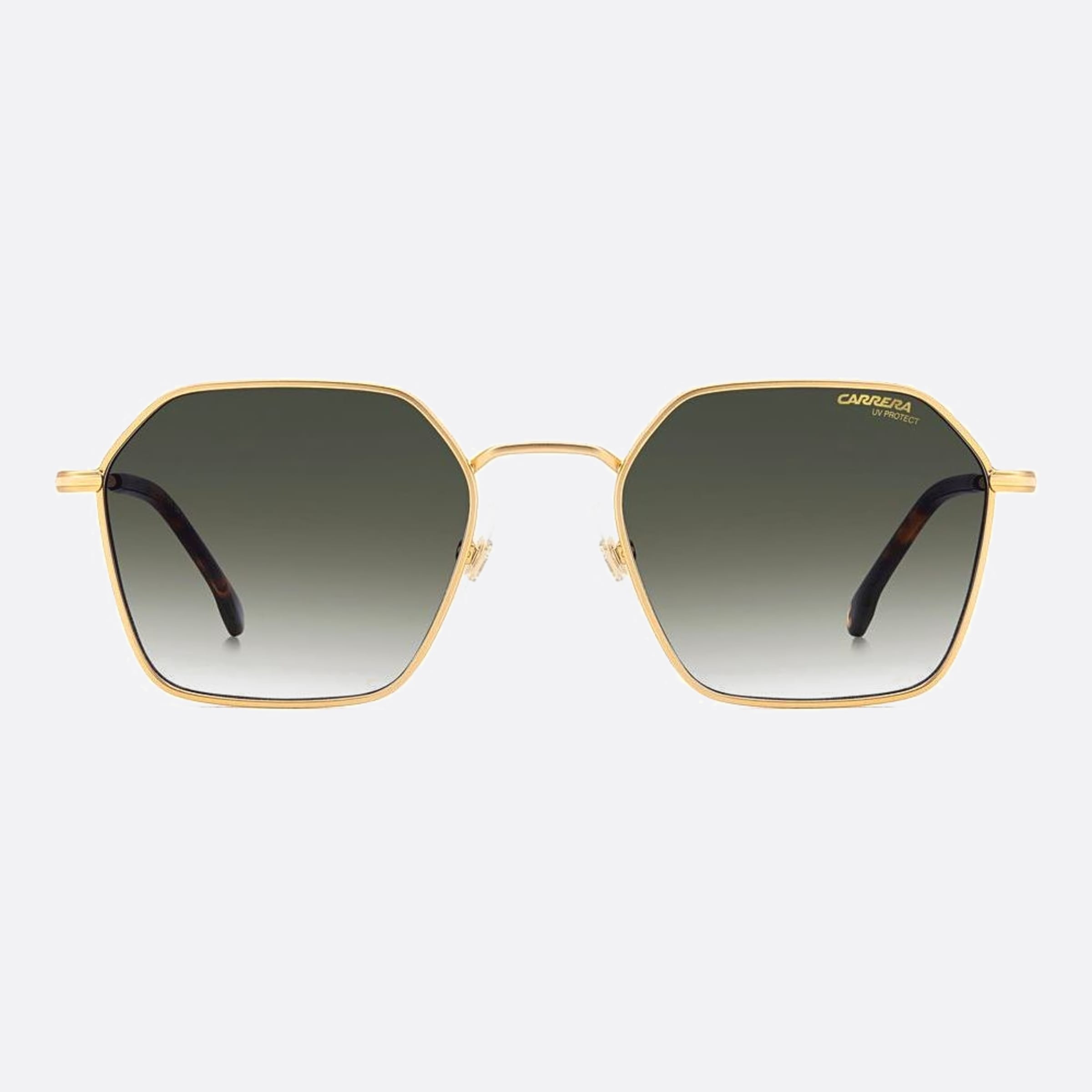 Carrera 53mm Carrera Aoz Gold Geometric Men Sunglasses - Main View