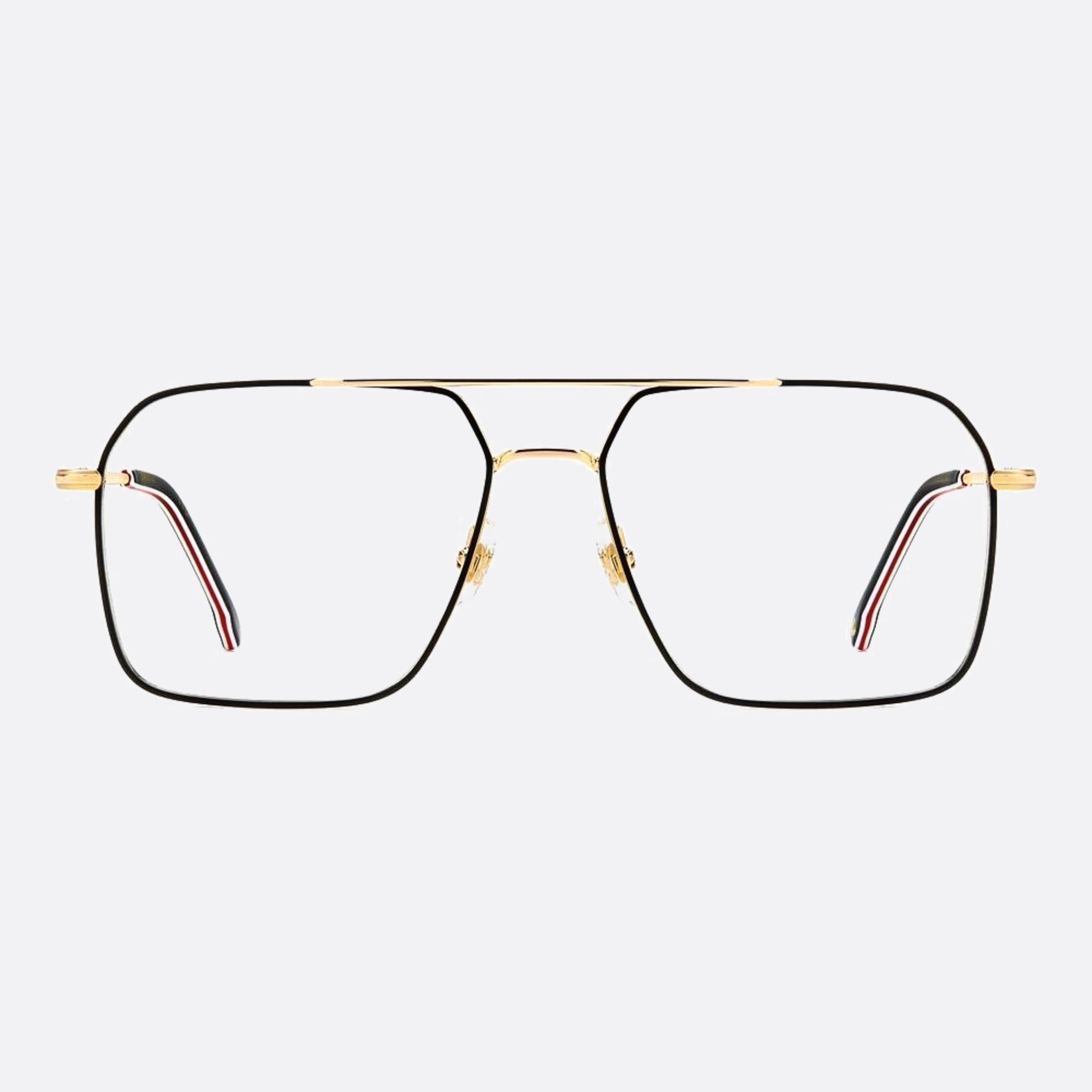 Carrera 57mm Carrera 2m2 Black Geometric Men Eyeglasses - Main View