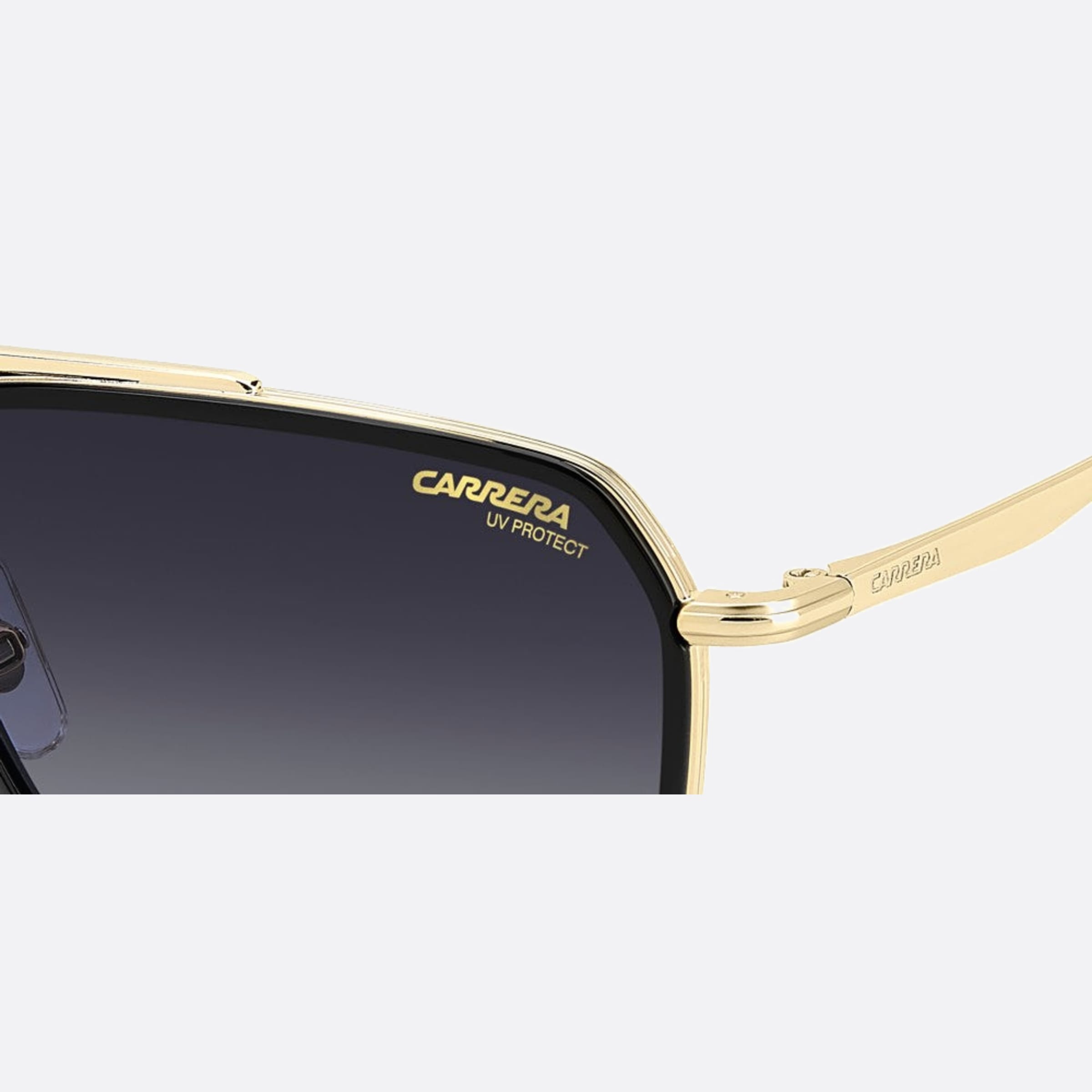 Carrera 58mm Carrera Rhl Black Geometric Men Sunglasses - Detail View