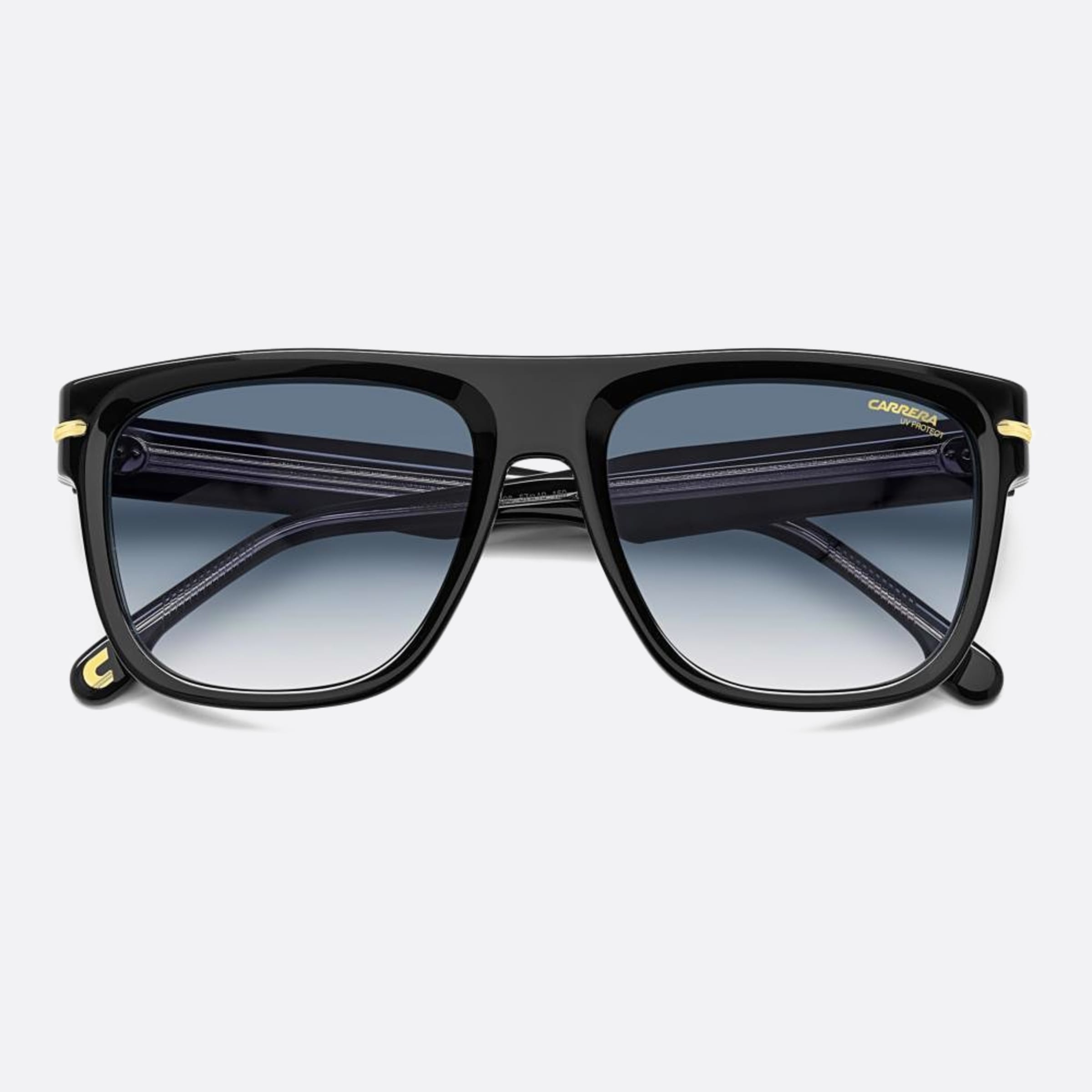 Carrera 57mm Carrera 2m2 Black Squared Men Sunglasses - Main View