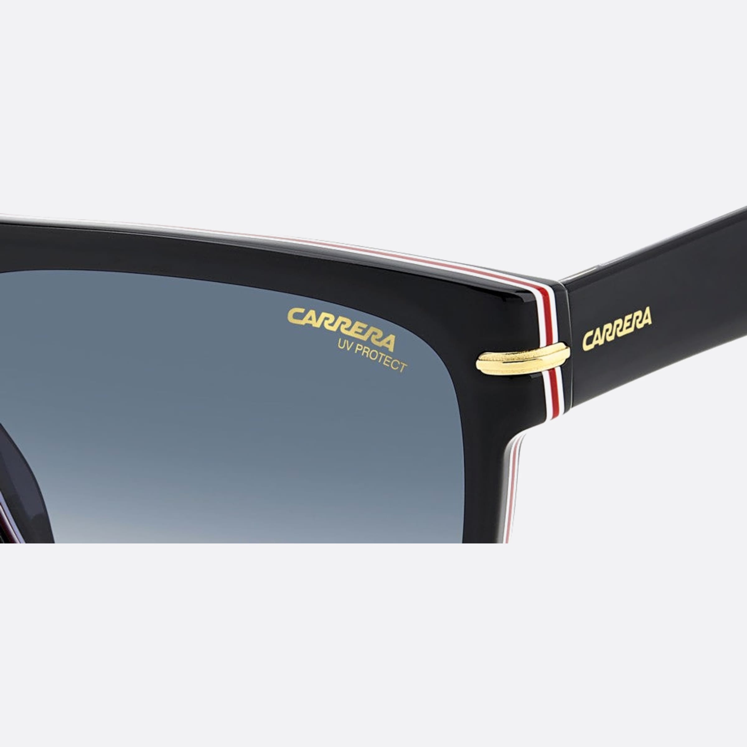 Carrera 57mm Carrera 2m2 Black Squared Men Sunglasses - Detail View