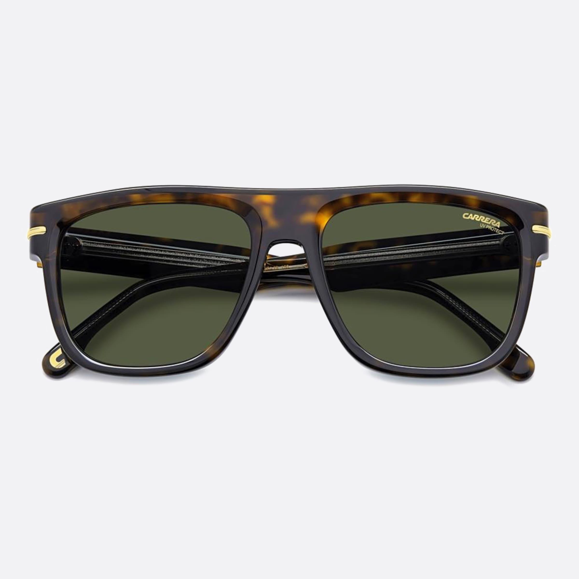 Carrera 57mm Carrera Qum Havana Squared Men Sunglasses - Main View