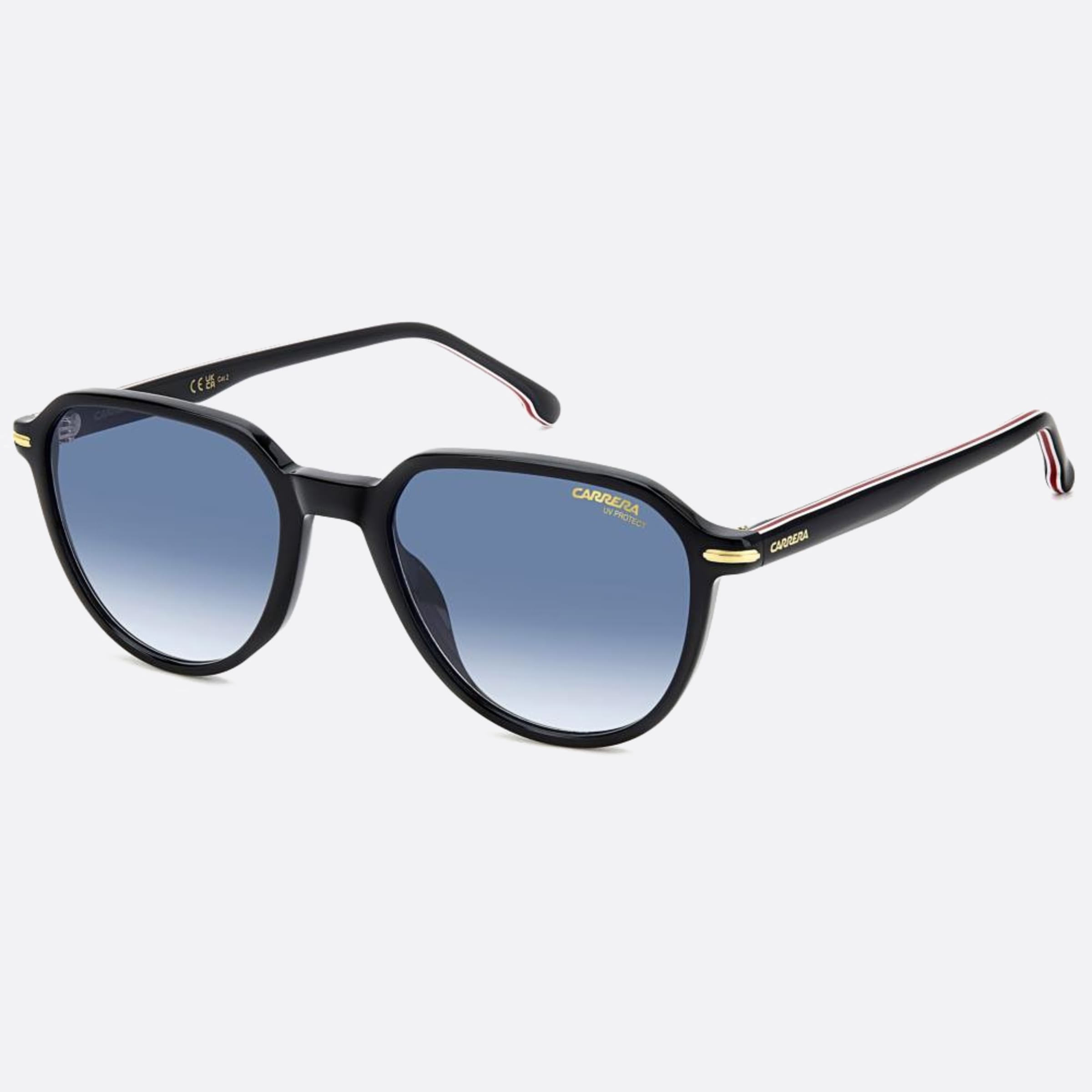 Carrera 53mm Carrera 2m2 Black Visor Men Sunglasses - Side View