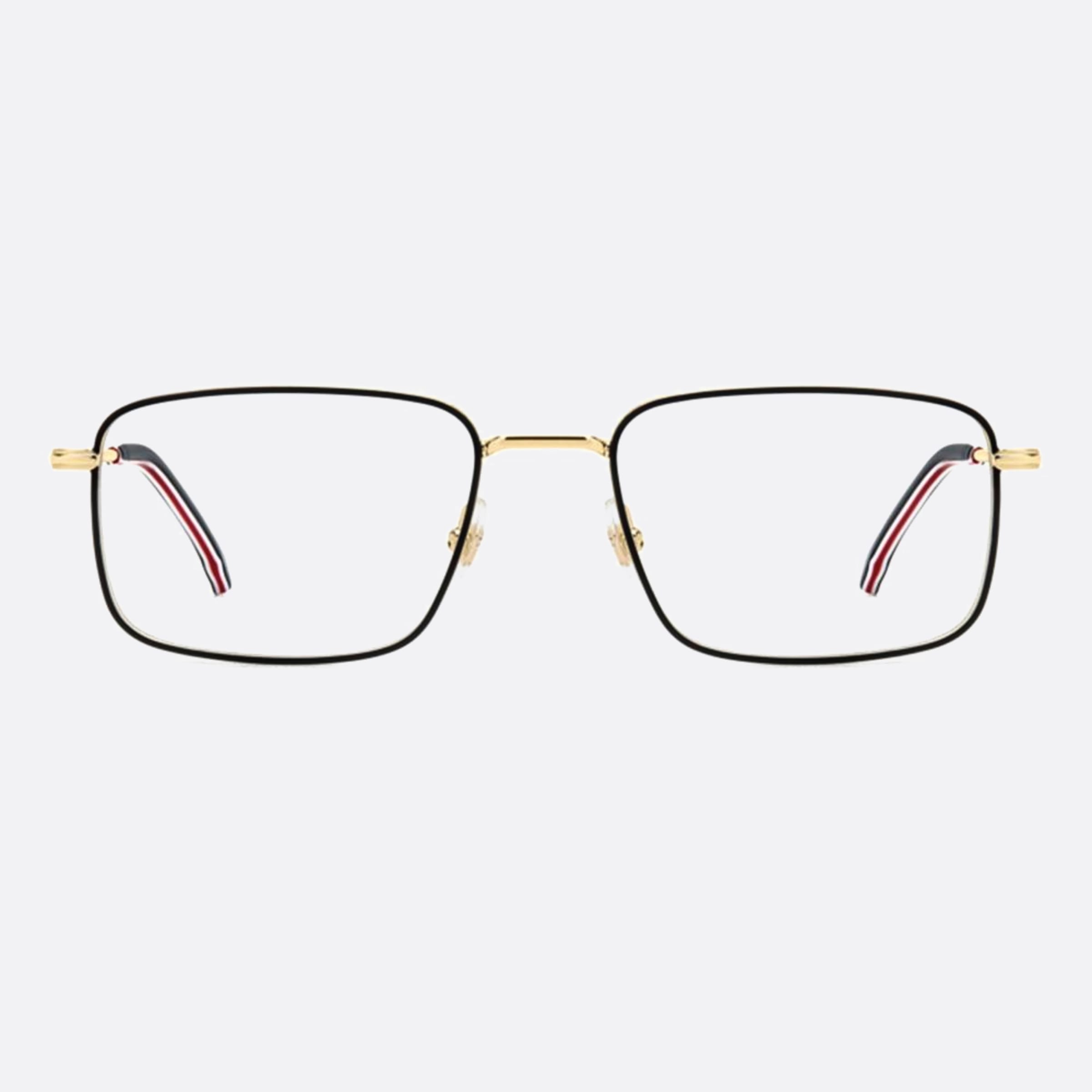 Carrera 55mm Carrera Rhl Black Rectangle Men Eyeglasses - Main View