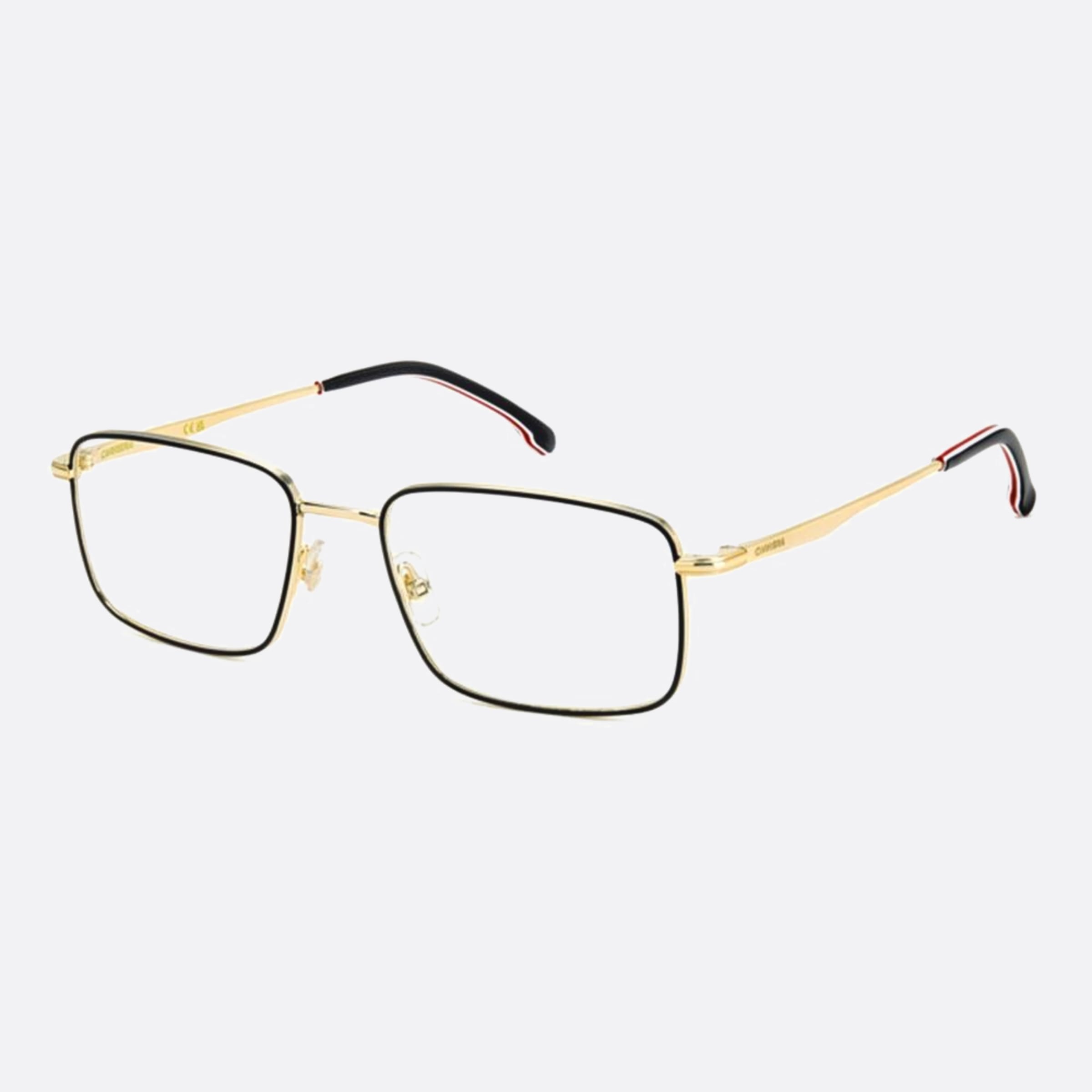 Carrera 55mm Carrera Rhl Black Rectangle Men Eyeglasses - Side View