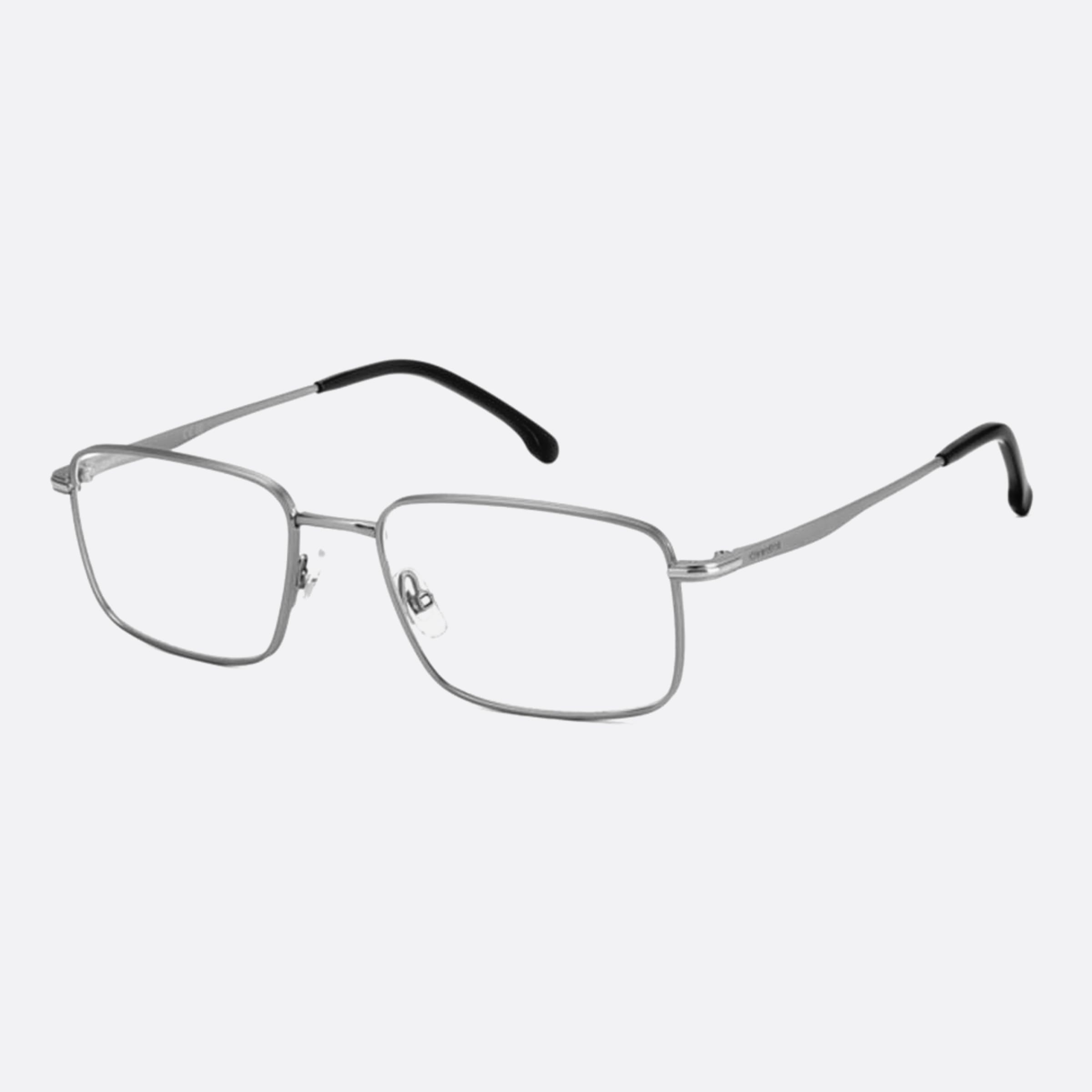 Carrera 55mm Carrera Svk Ruthenium Rectangle Men Eyeglasses - Side View