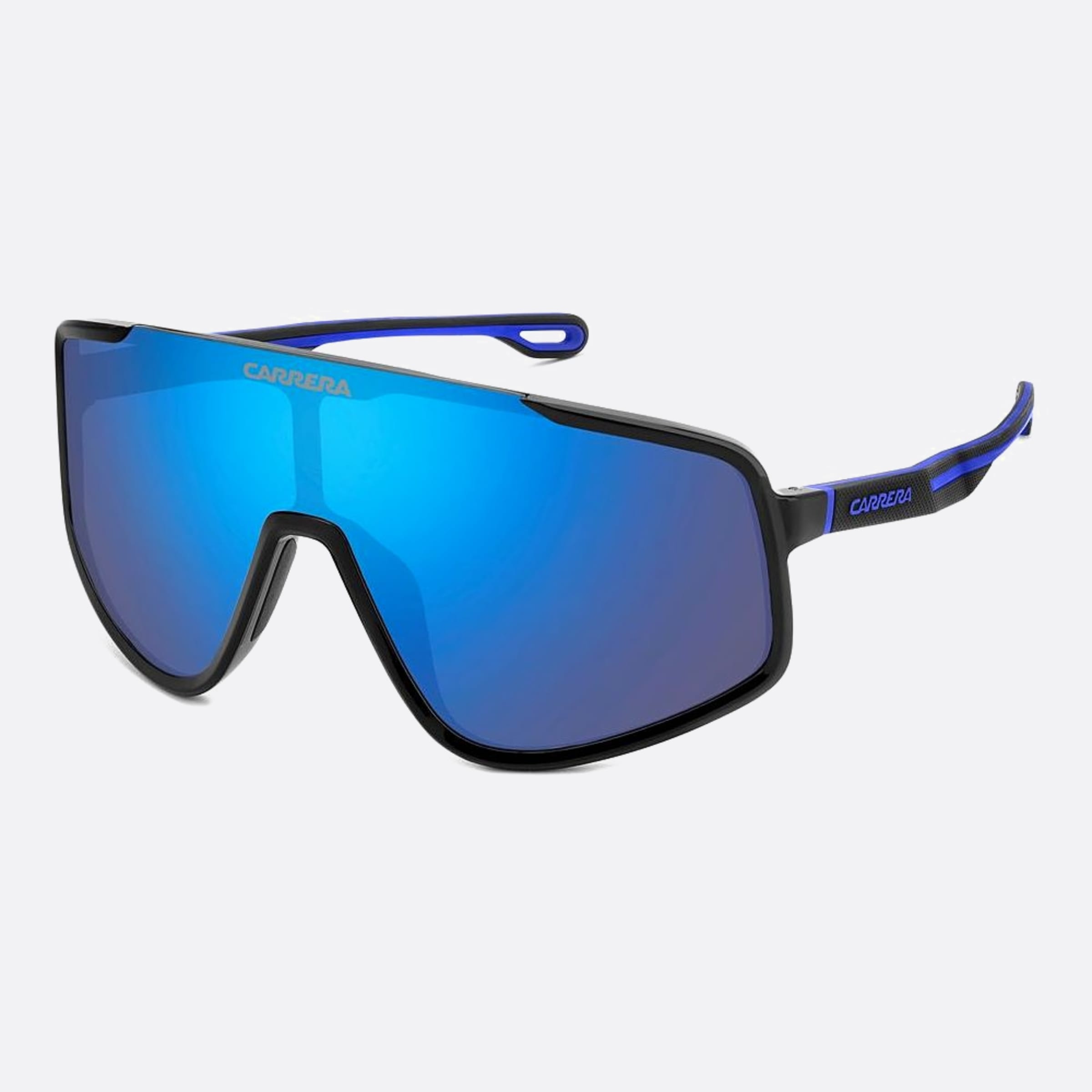 Carrera 99mm Carrera D51 Black Shield Men Sunglasses - Side View