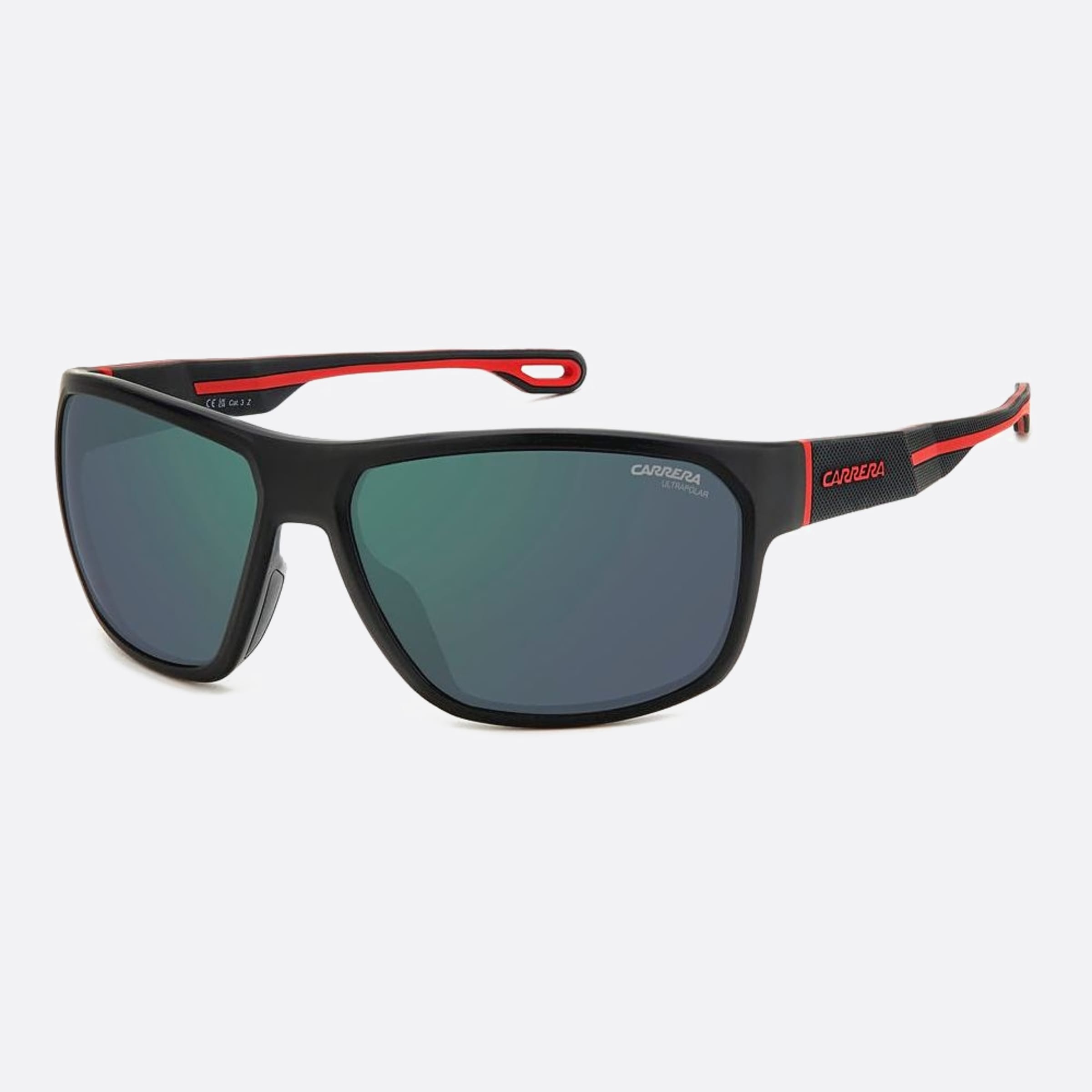 Carrera 63mm Carrera Blx Black Geometric Men Sunglasses - Side View