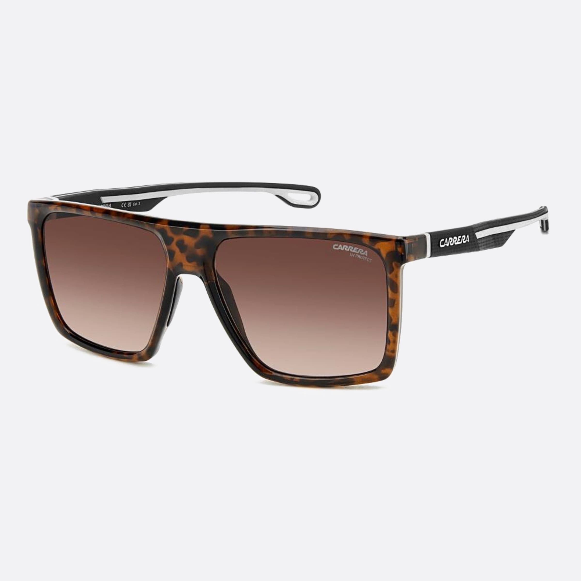Carrera 58mm Carrera Havana Squared Men Sunglasses - Side View