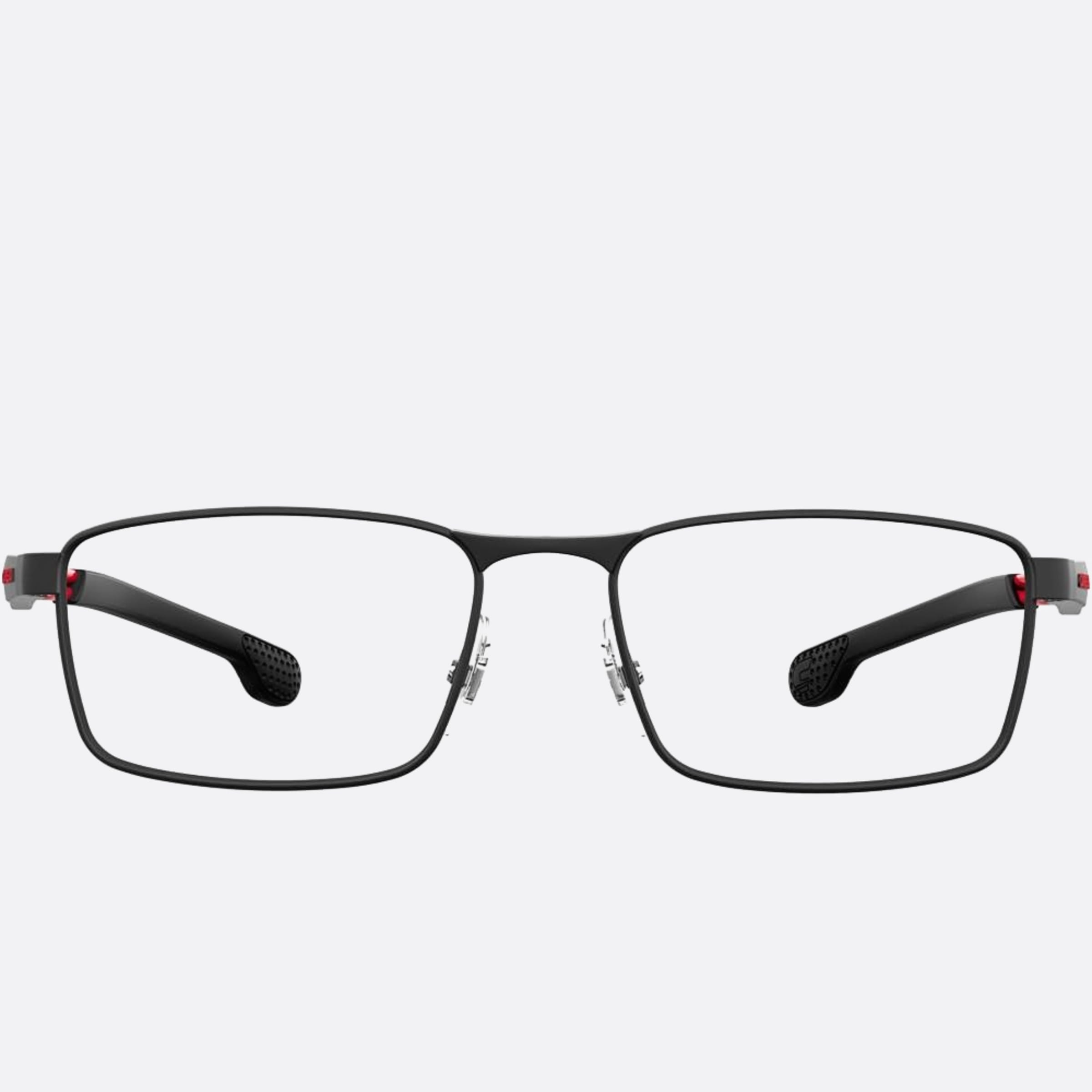Carrera 56mm Carrera Black Geometric Men Eyeglasses - Main View