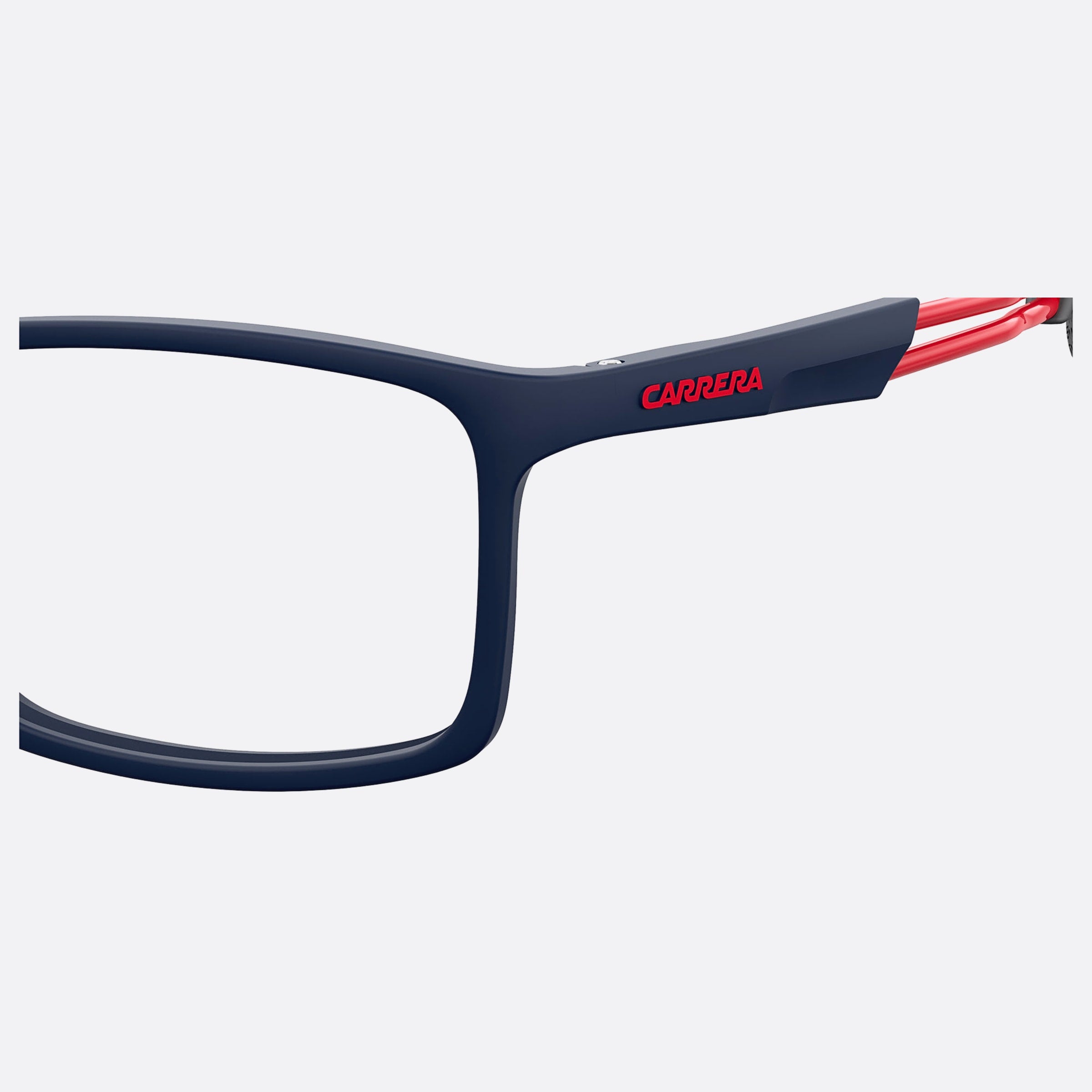 Carrera 55mm Carrera Fll Blue Geometric Men Eyeglasses - Detail View
