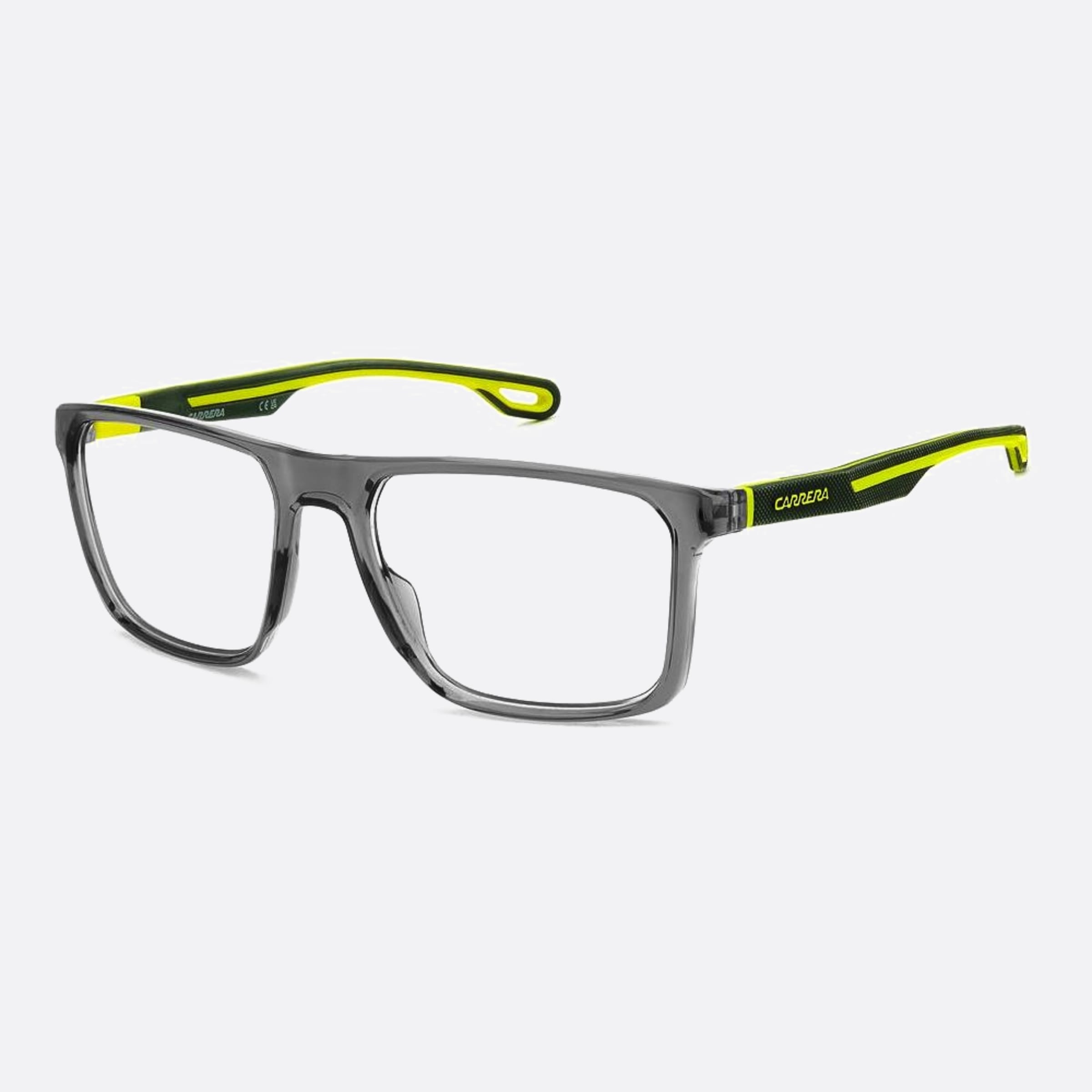 Carrera 55mm Carrera 0uv Grey Squared Men Eyeglasses - Side View