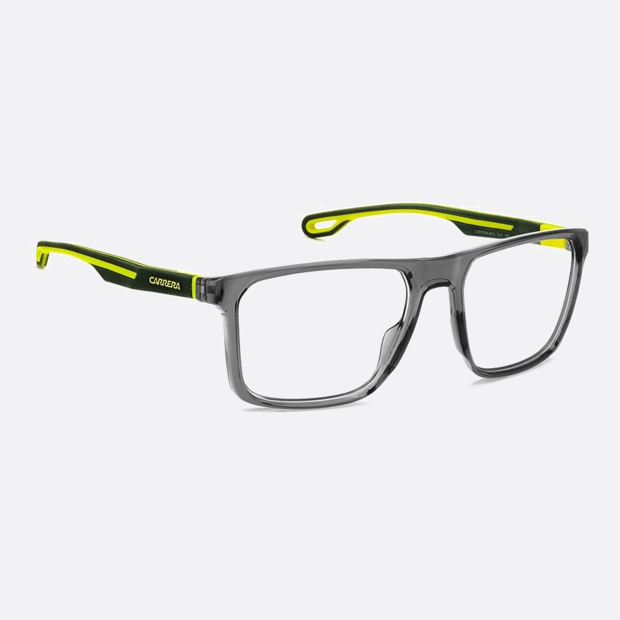 Carrera 55mm Carrera 0uv Grey Squared Men Eyeglasses - Detail View
