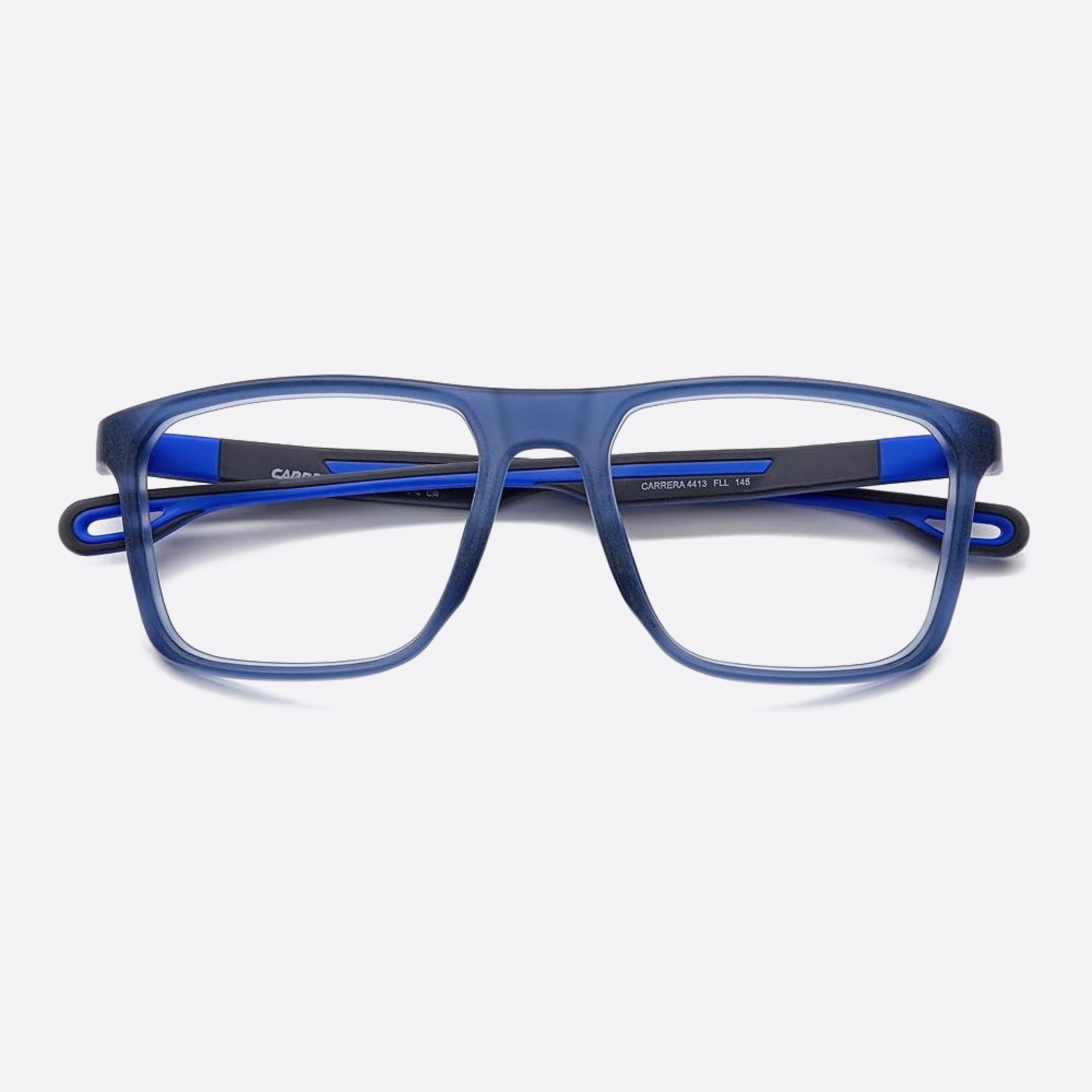 Carrera 55mm Carrera Fll Blue Squared Men Eyeglasses - Detail View