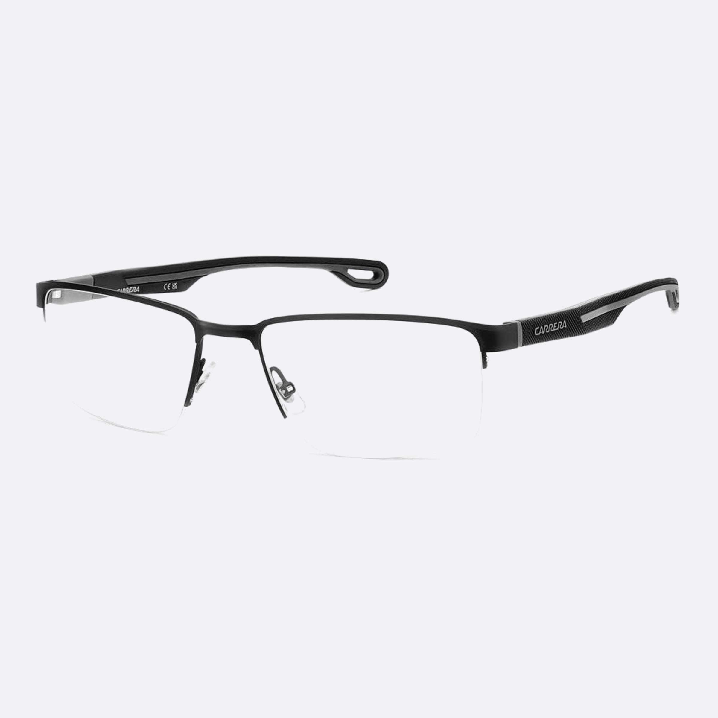 Carrera 57mm Carrera O6w Grey Rectangle Men Eyeglasses - Side View