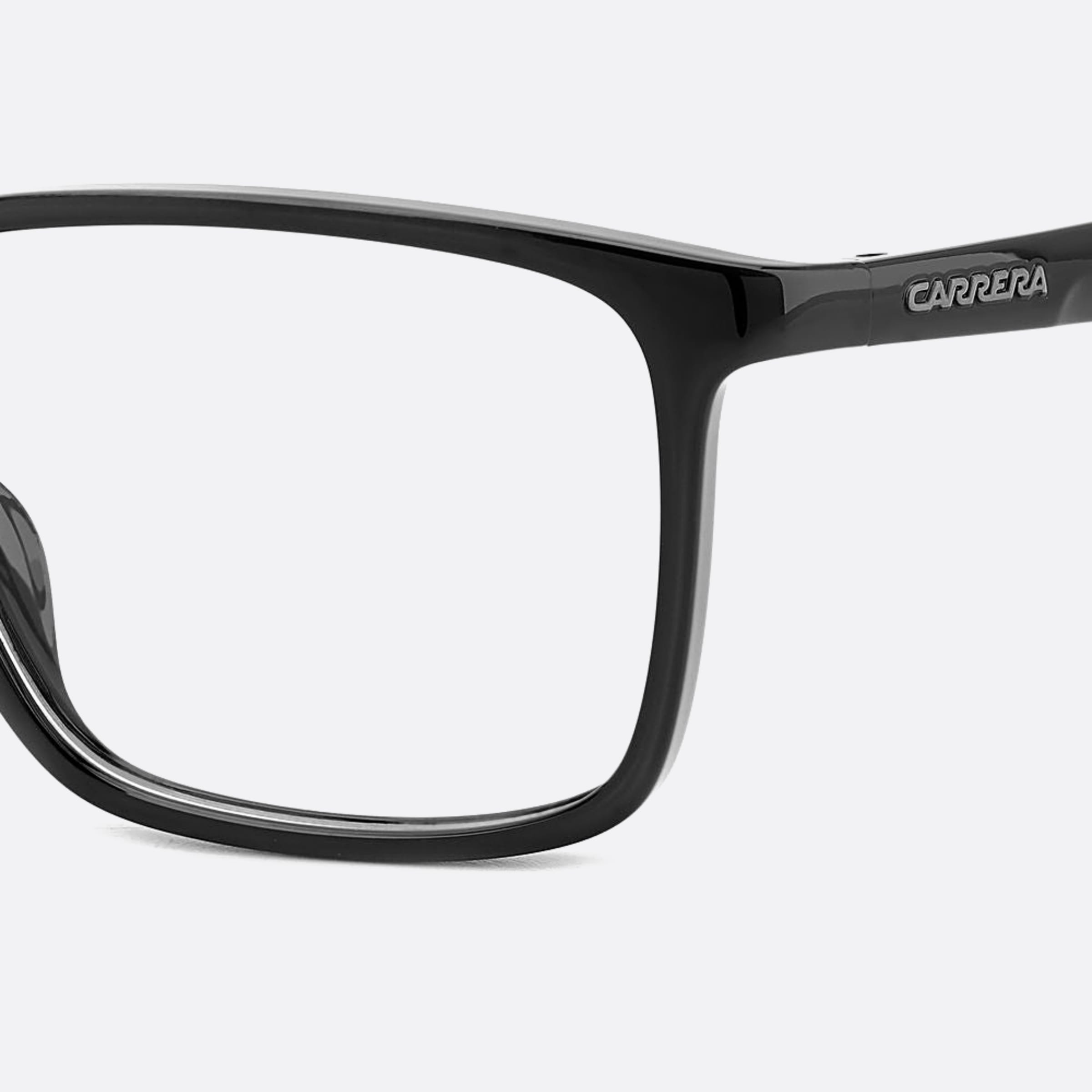 Carrera 54mm Carrera Black Squared Men Eyeglasses - Side View