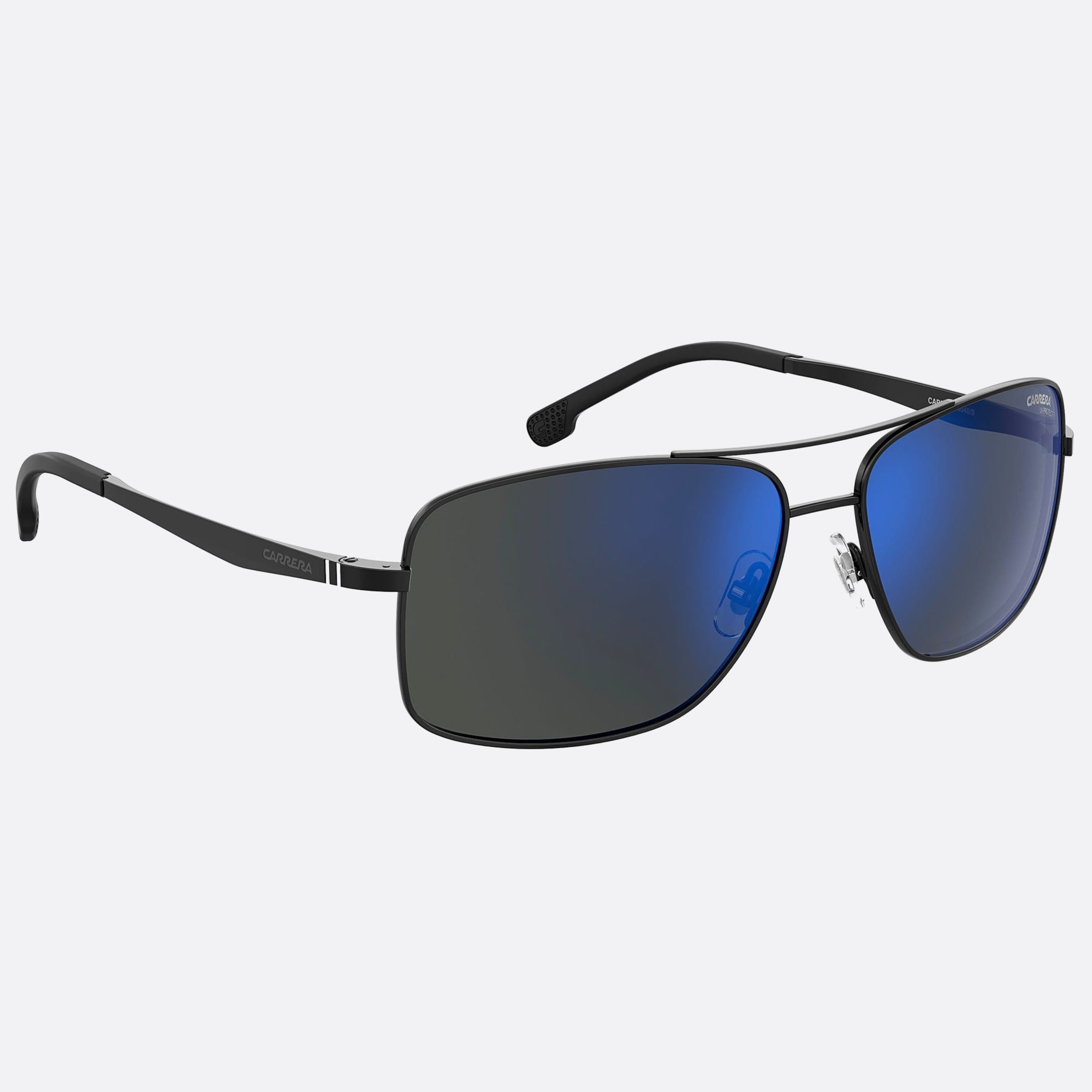 Carrera 60mm Carrera Black Pilot Men Sunglasses - Detail View