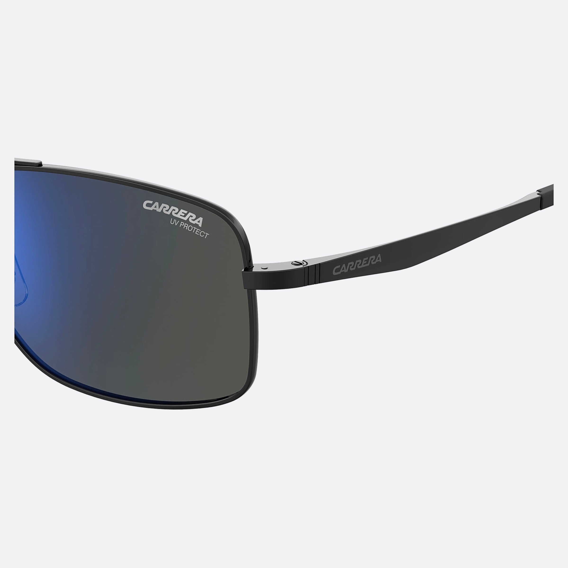 Carrera 60mm Carrera Black Pilot Men Sunglasses - Lifestyle Shot
