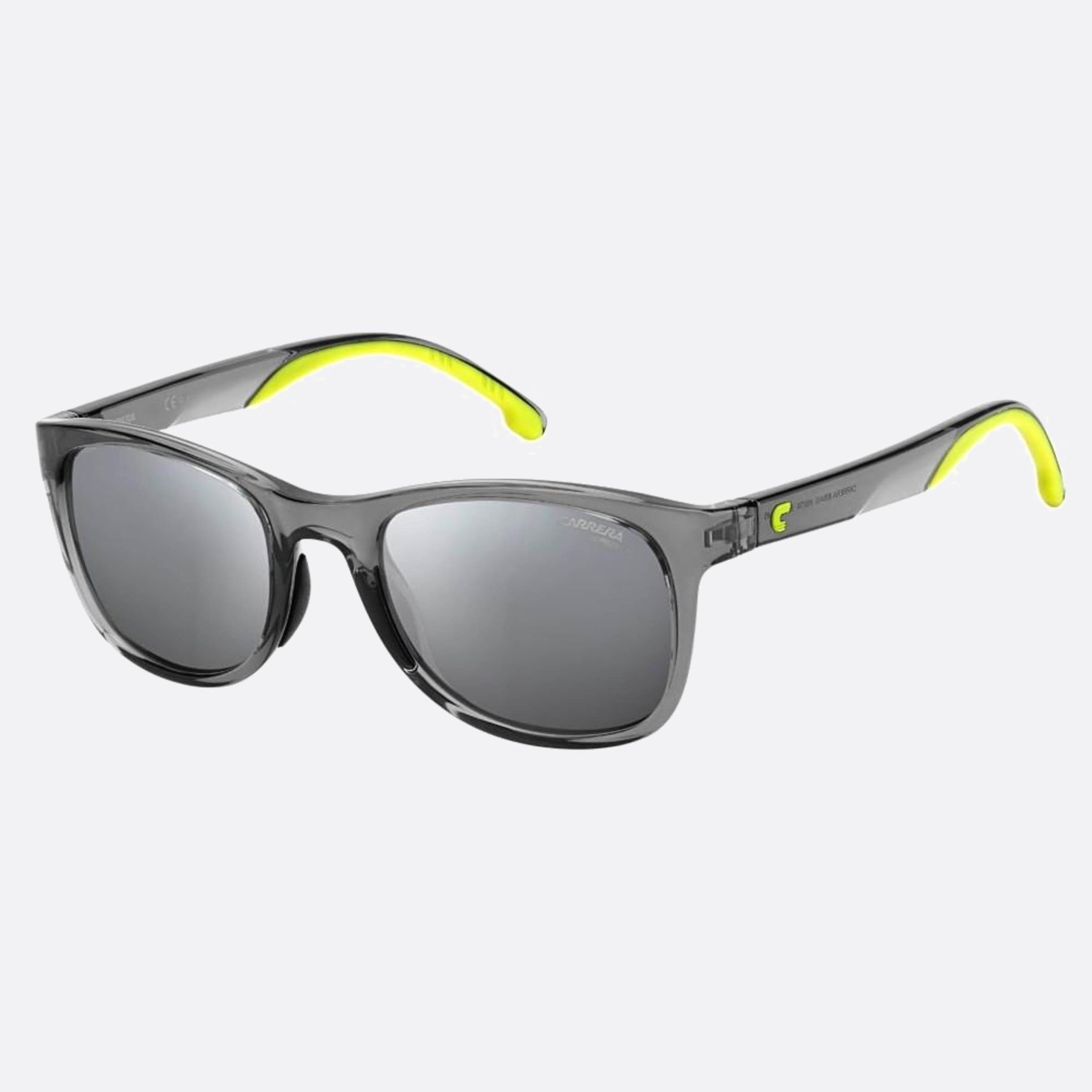Carrera 52mm Carrera Kb7 Grey Squared Men Sunglasses - Side View