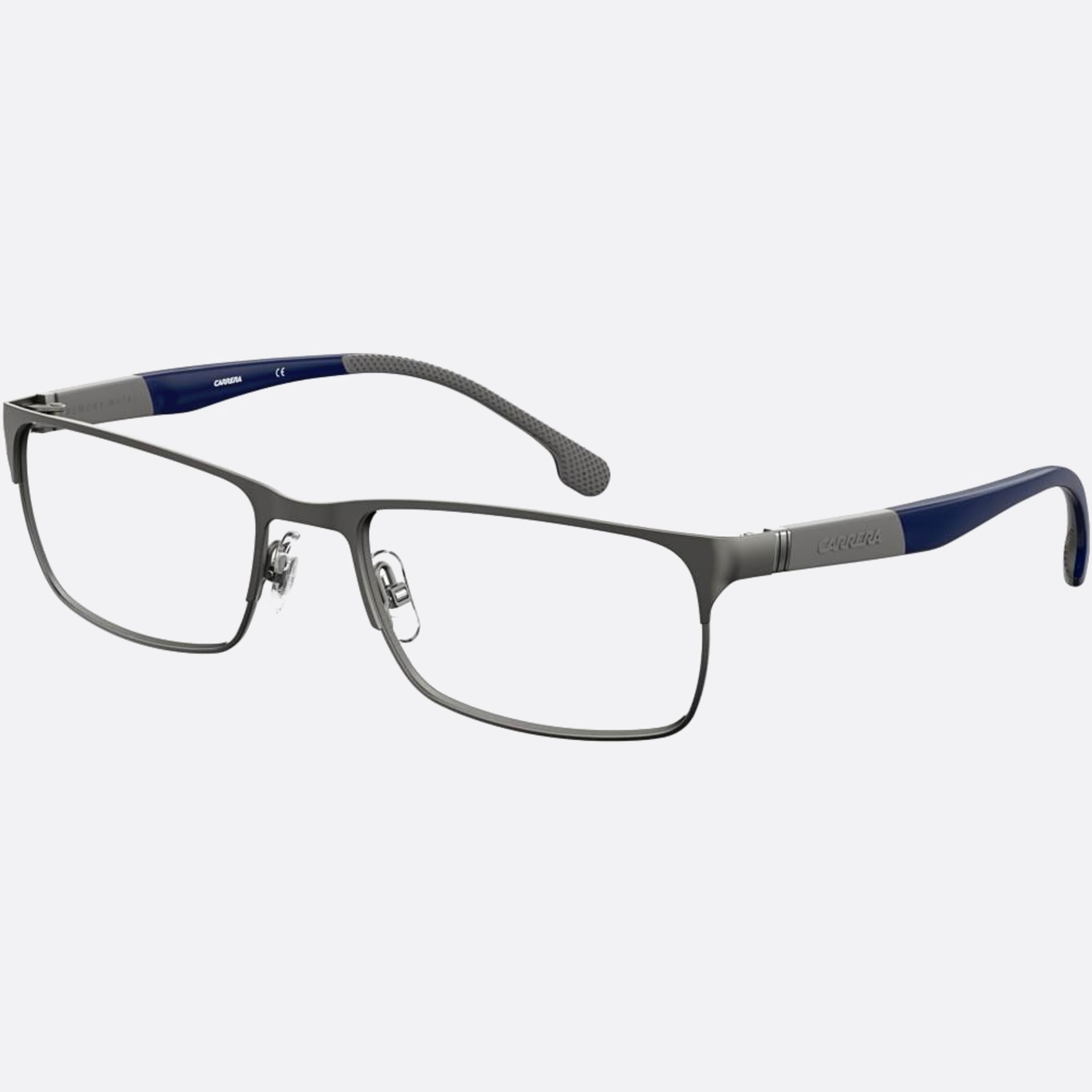Carrera 57mm Carrera 9t9 Ruthenium Geometric Men Eyeglasses - Side View