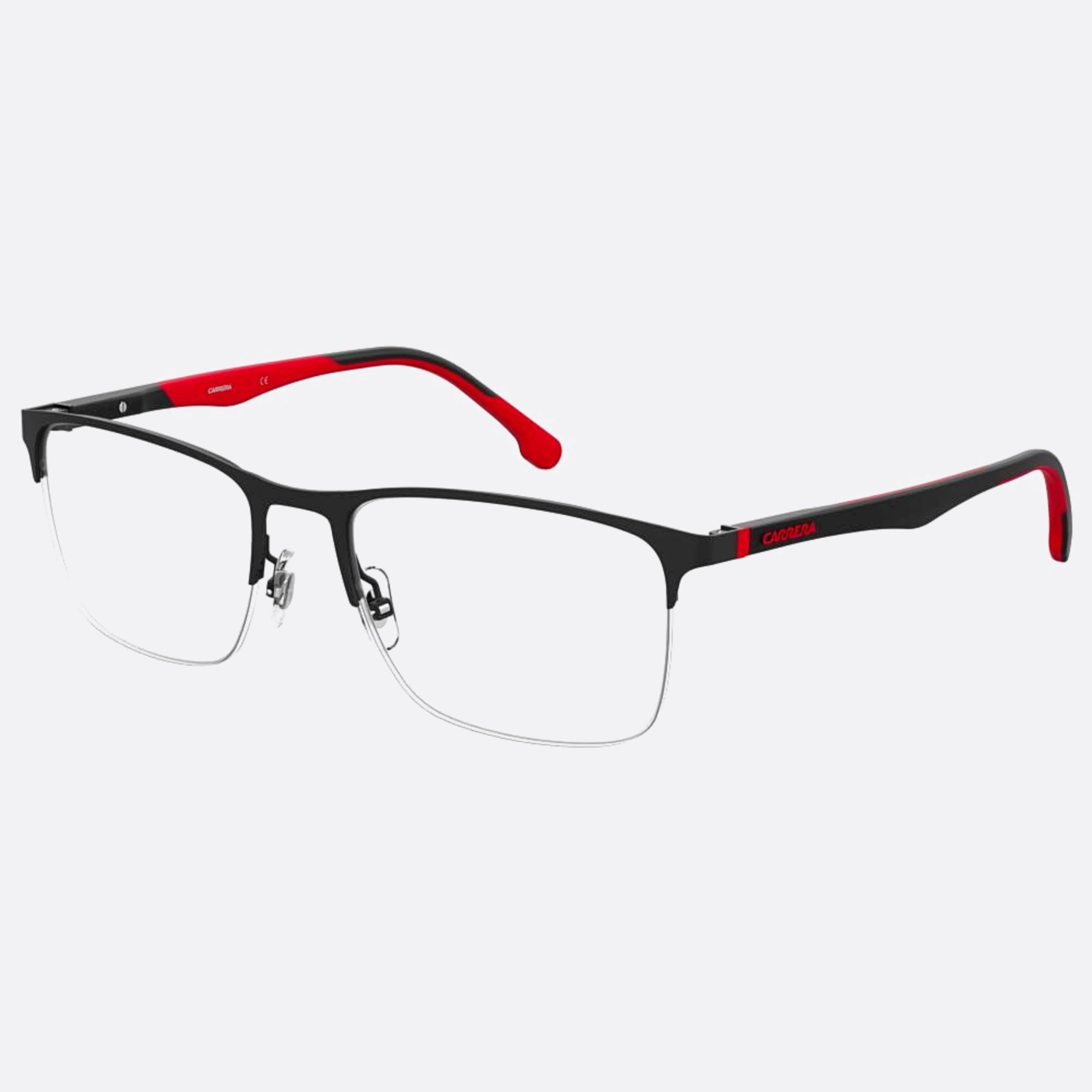 Carrera 56mm Carrera Black Squared Men Eyeglasses - Side View