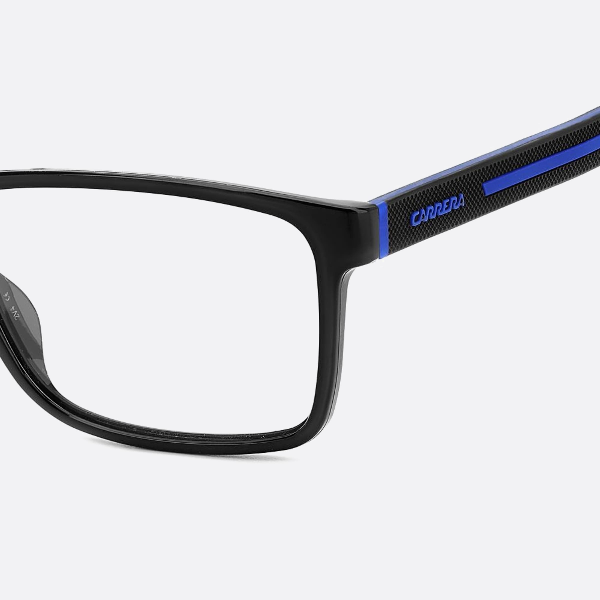 Carrera 56mm Carrera D51 Black Geometric Men Eyeglasses - Additional Angle
