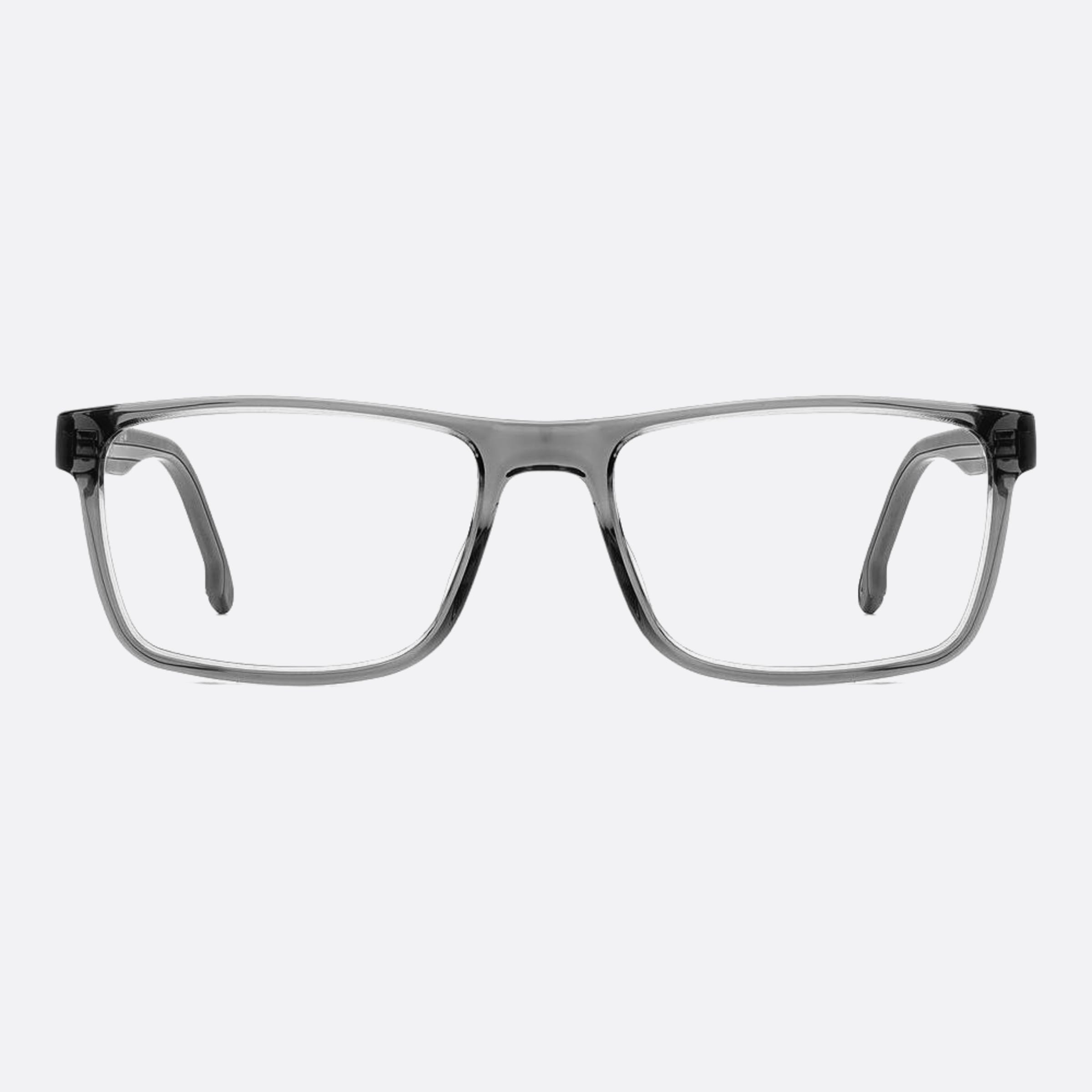 Carrera 56mm Carrera R6s Grey Geometric Men Eyeglasses - Main View