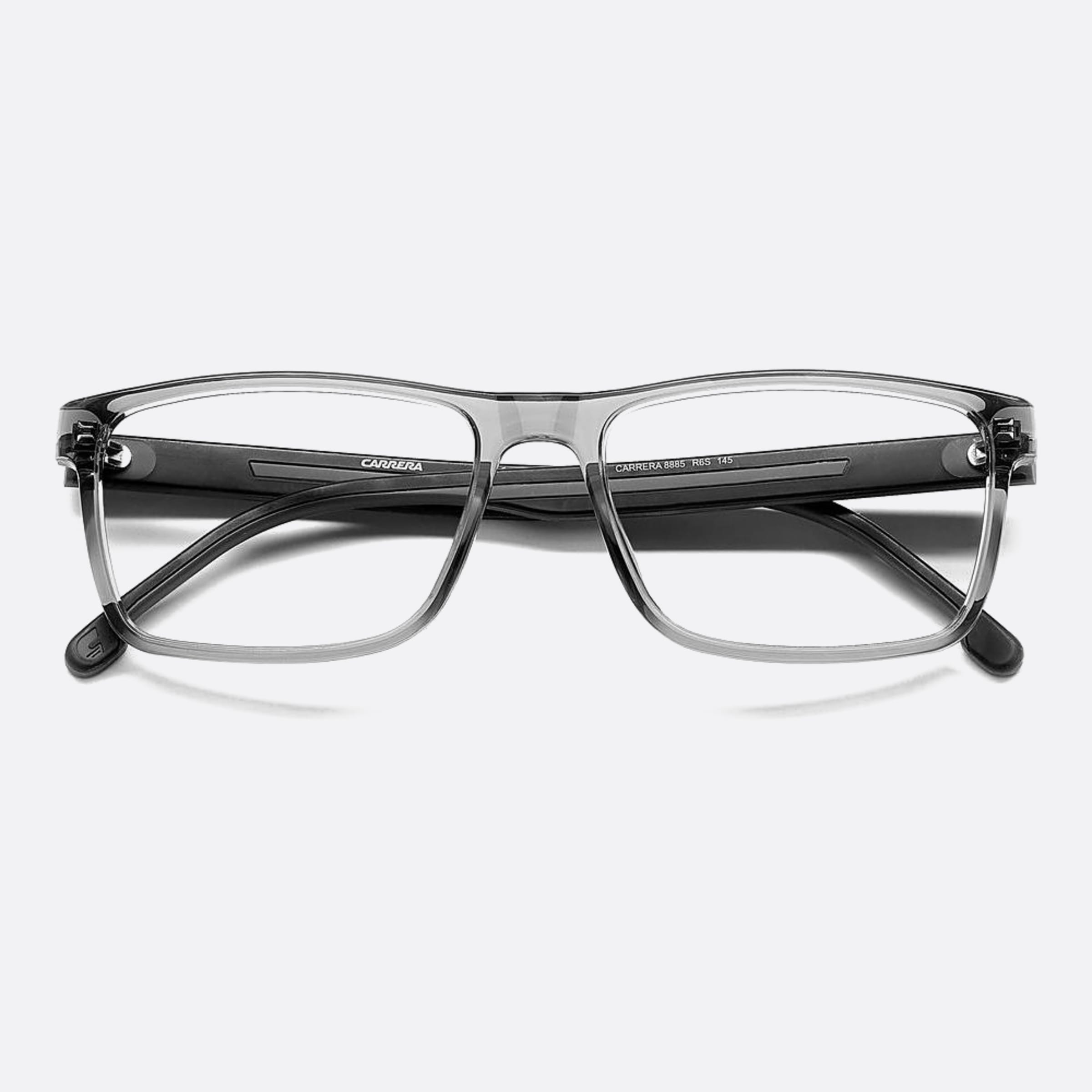 Carrera 56mm Carrera R6s Grey Geometric Men Eyeglasses - Lifestyle Shot