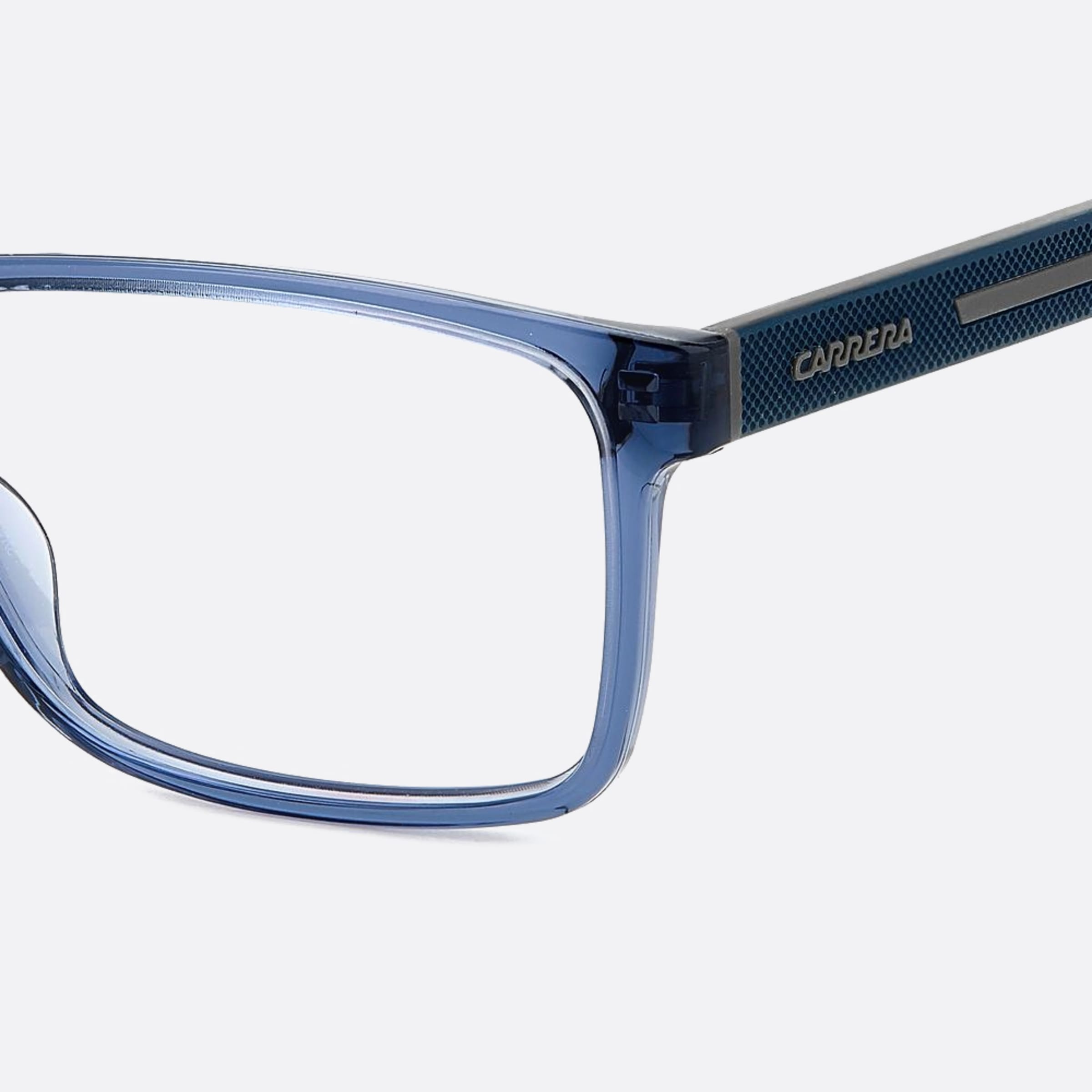Carrera 56mm Carrera Xw0 Blue Geometric Men Eyeglasses - Additional Angle