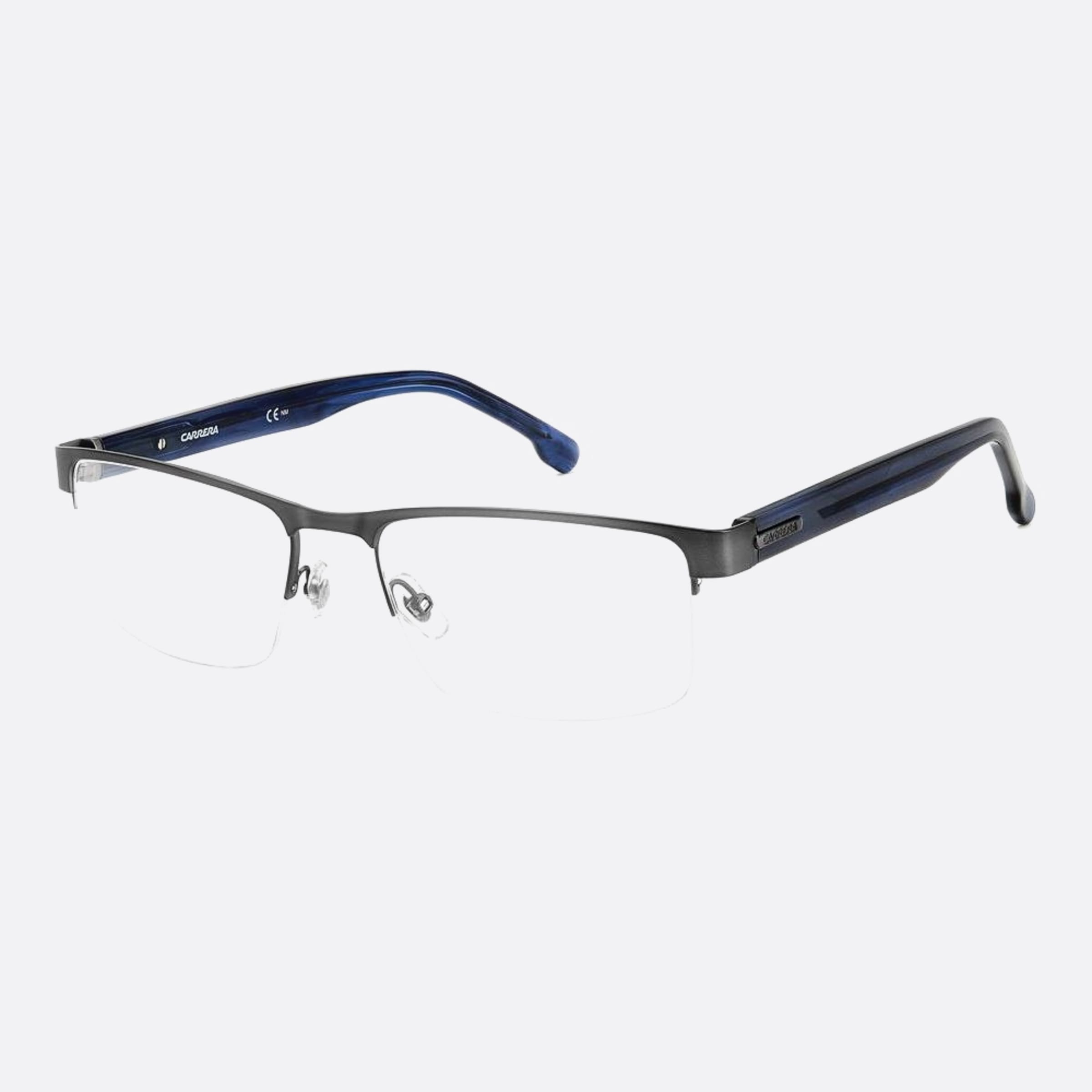 Carrera 58mm Carrera R80 Ruthenium Squared Men Eyeglasses - Side View
