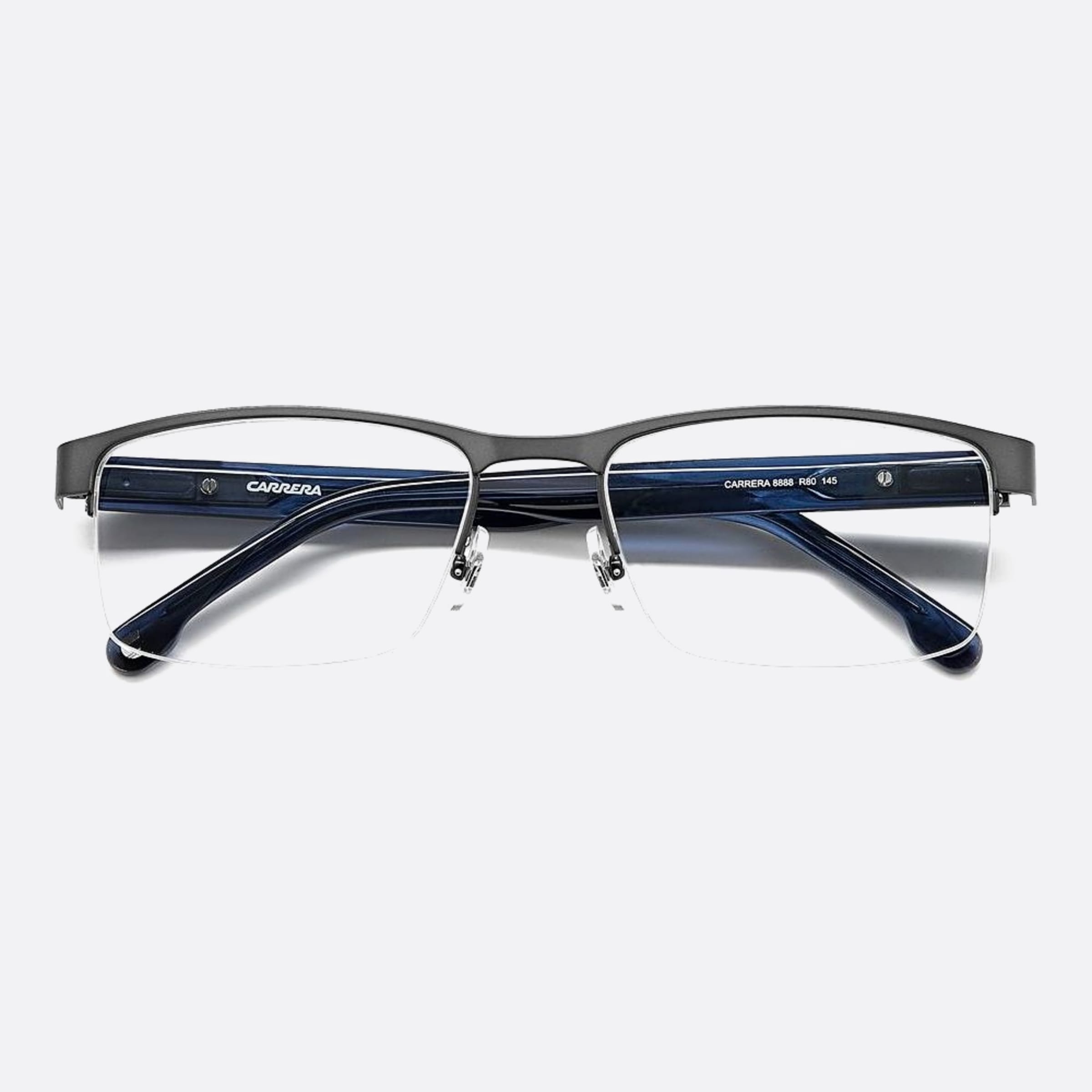 Carrera 58mm Carrera R80 Ruthenium Squared Men Eyeglasses - Lifestyle Shot