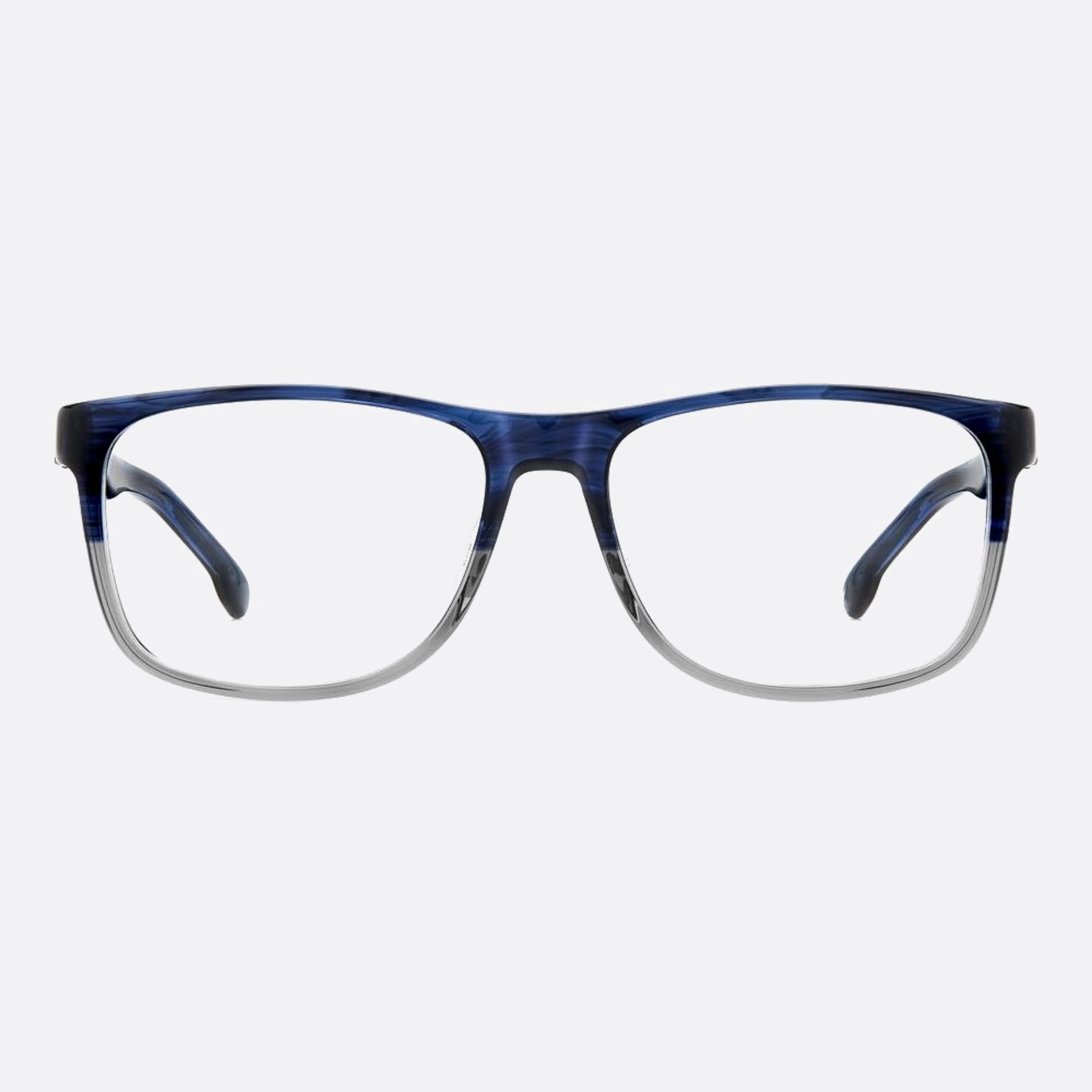 Carrera 56mm Carrera Hve Blue Geometric Men Eyeglasses - Main View