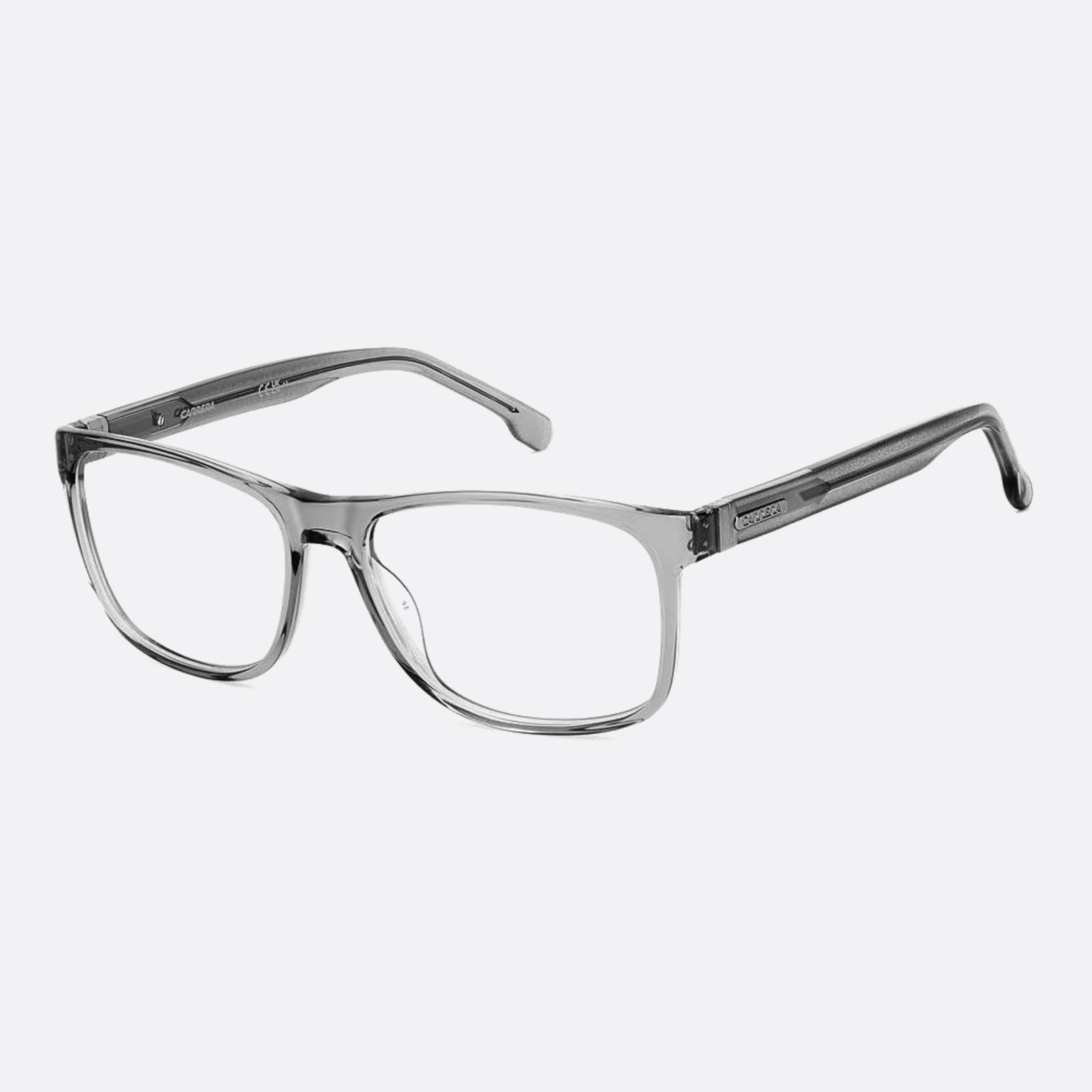 Carrera 56mm Carrera Kb7 Grey Geometric Men Eyeglasses - Side View