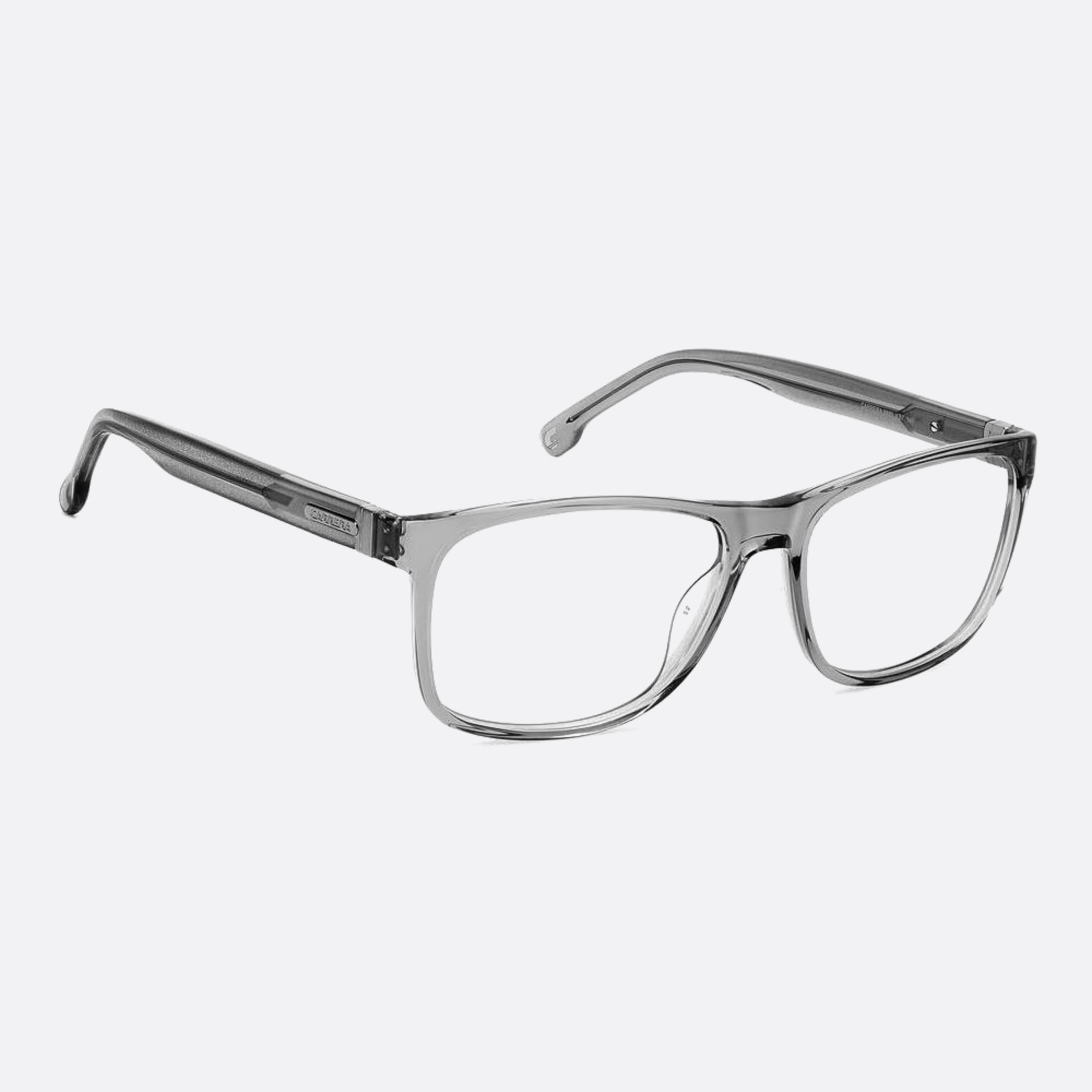 Carrera 56mm Carrera Kb7 Grey Geometric Men Eyeglasses - Detail View
