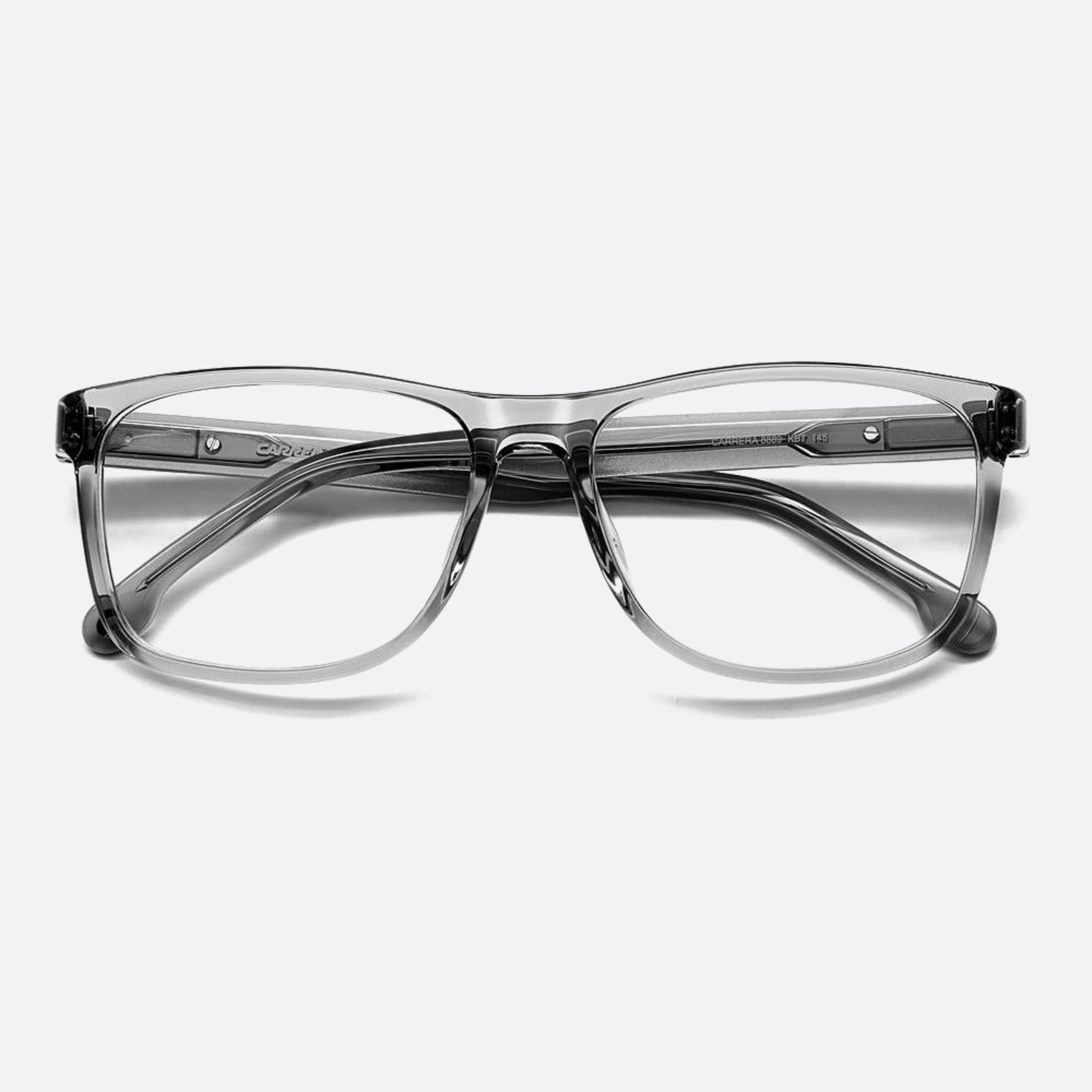 Carrera 56mm Carrera Kb7 Grey Geometric Men Eyeglasses - Lifestyle Shot