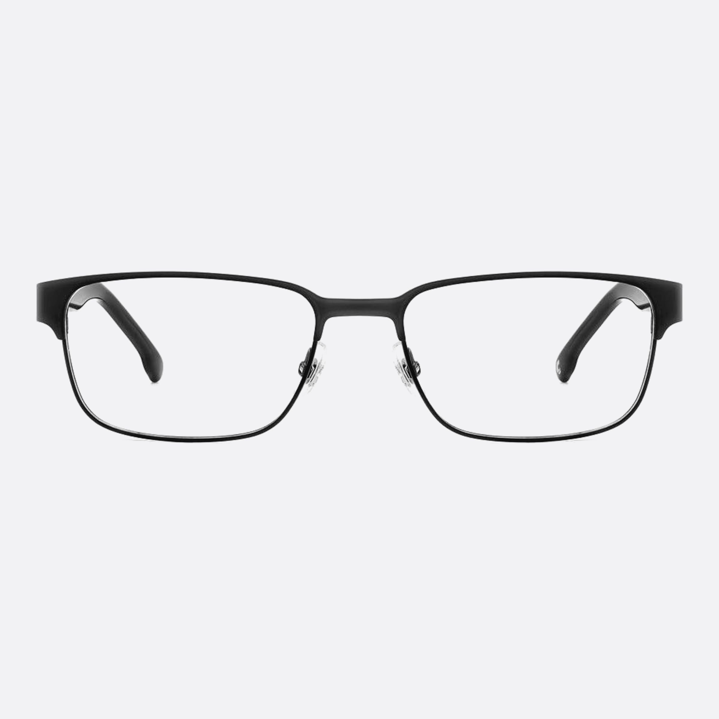 Carrera 56mm Carrera Black Geometric Men Eyeglasses - Main View