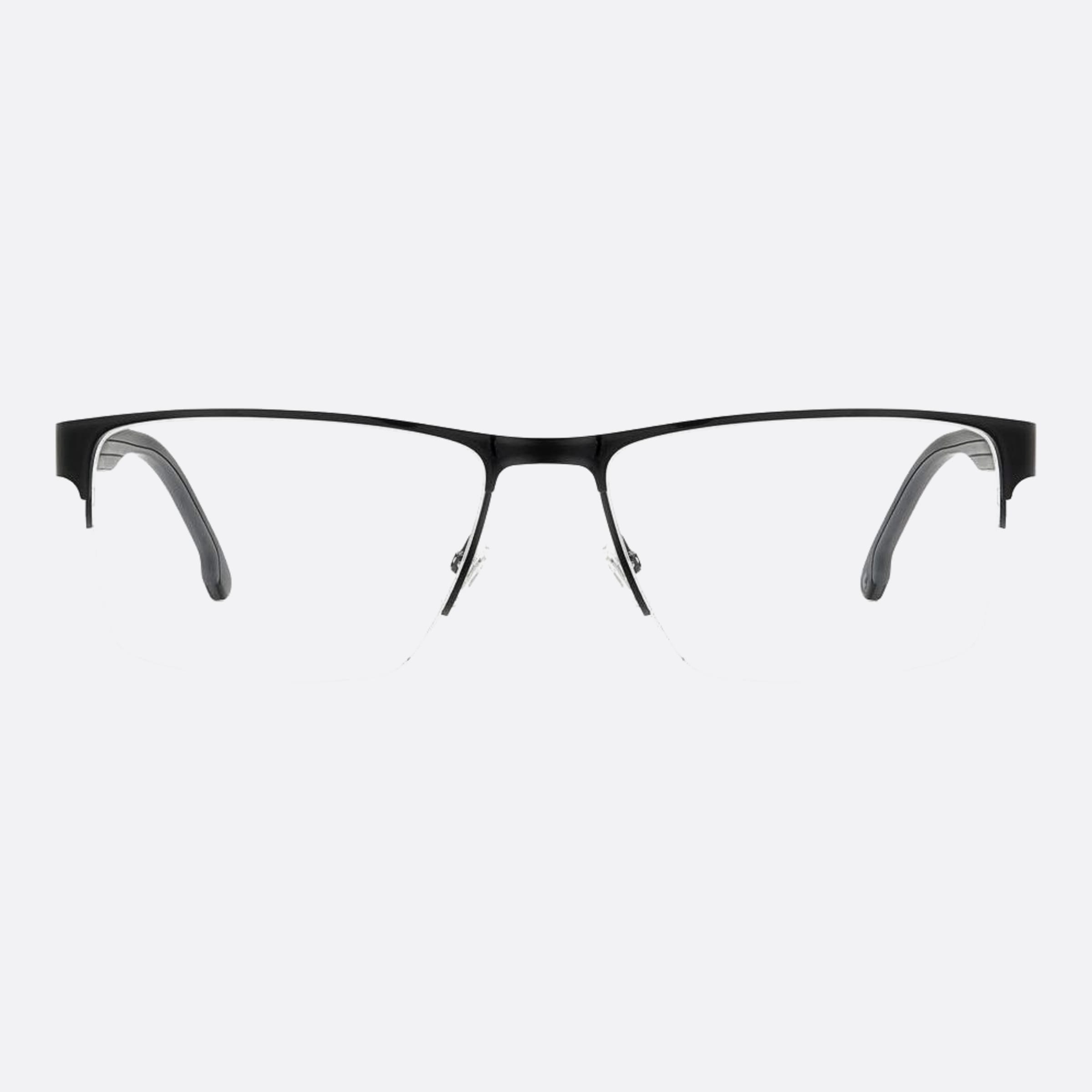 Carrera 58mm Carrera 08a Black Geometric Men Eyeglasses - Main View