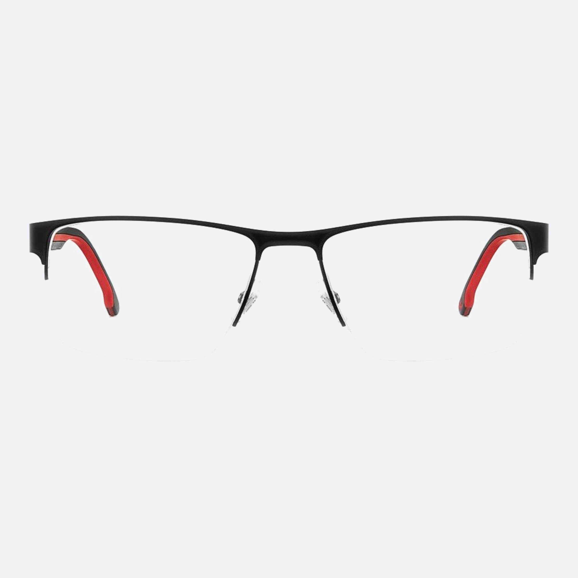 Carrera 54mm Carrera Blx Black Geometric Men Eyeglasses - Main View