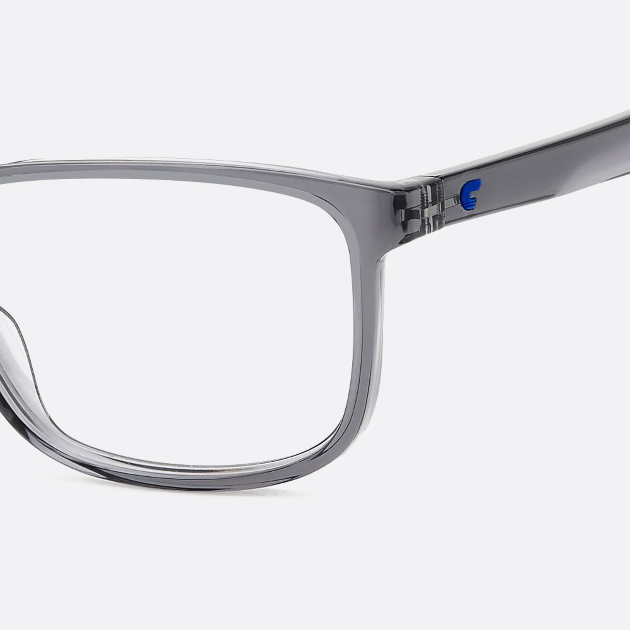 Carrera 55mm Carrera 09v Grey Squared Men Eyeglasses - Detail View