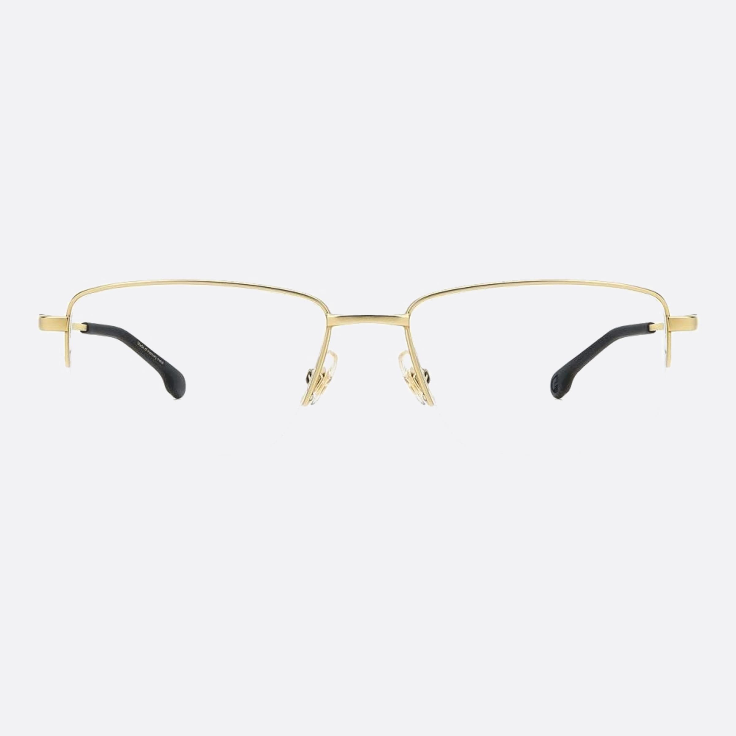 Carrera 55mm Carrera Aoz Gold Geometric Men Eyeglasses - Main View