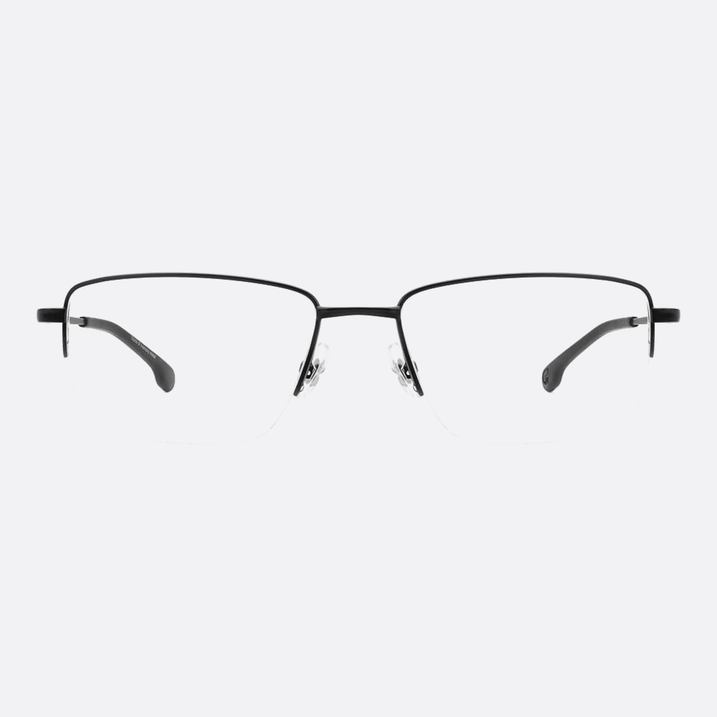 Carrera 55mm Carrera Blx Black Geometric Men Eyeglasses - Main View