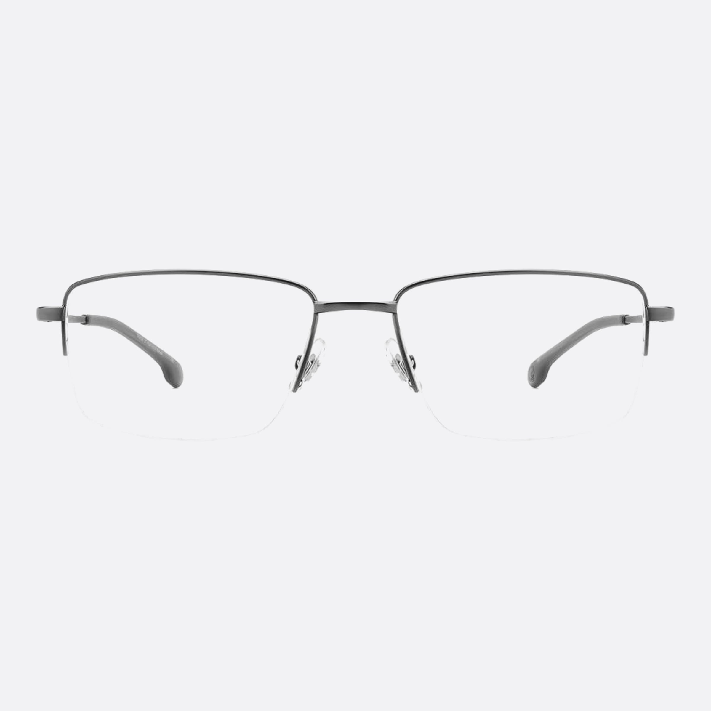Carrera 55mm Carrera R80 Grey Geometric Men Eyeglasses - Main View
