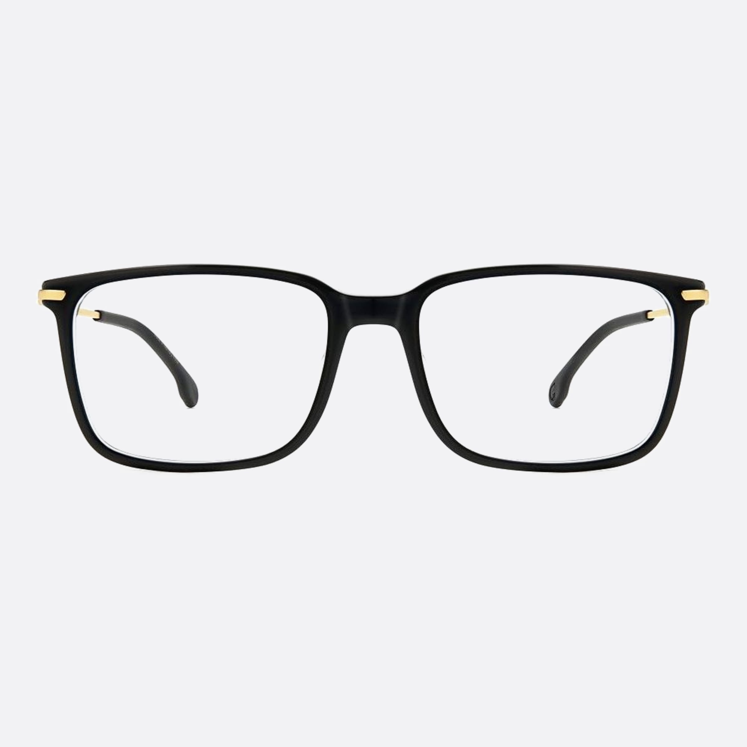 Carrera 55mm Carrera 7c5 Black Geometric Men Eyeglasses - Main View