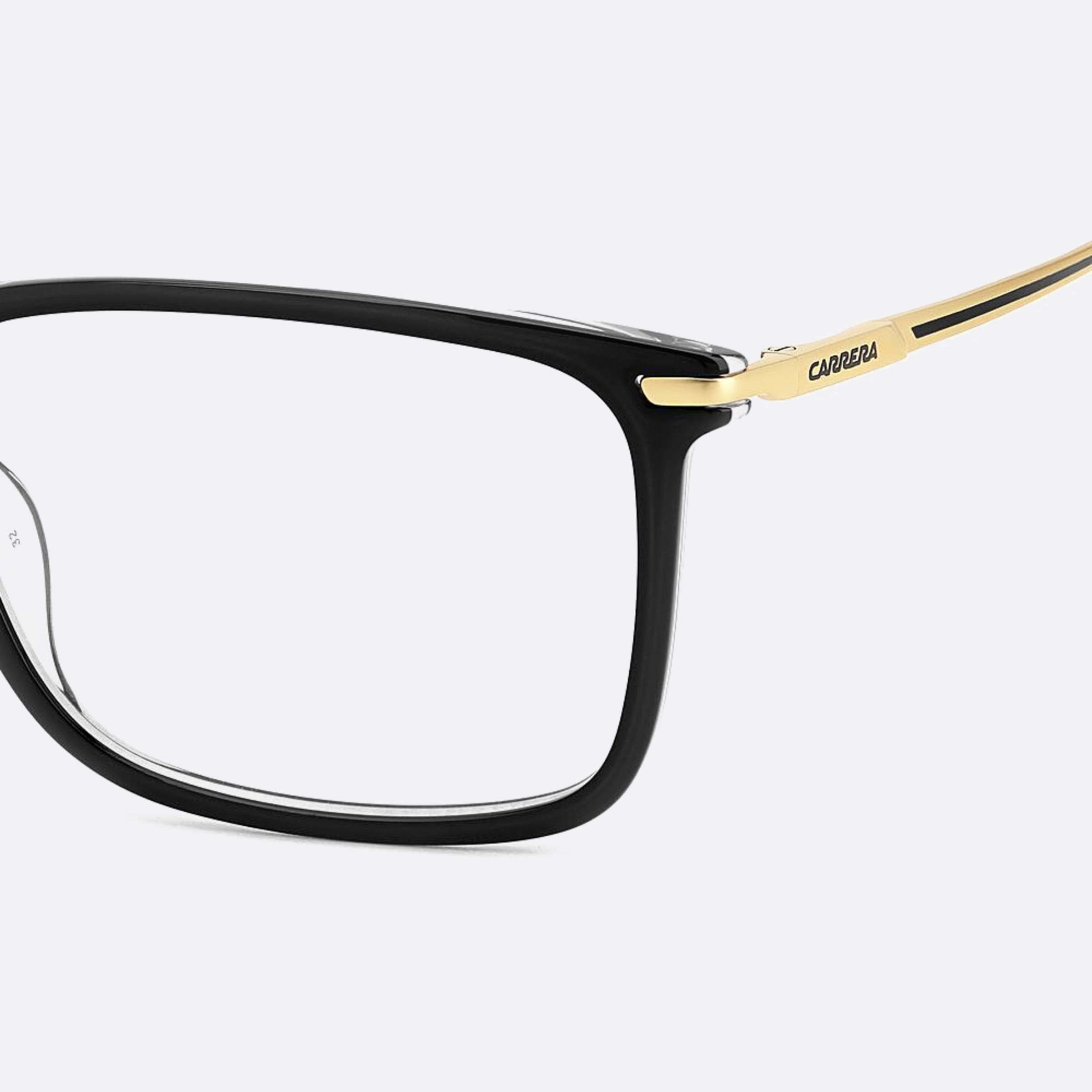 Carrera 55mm Carrera 7c5 Black Geometric Men Eyeglasses - Lifestyle Shot