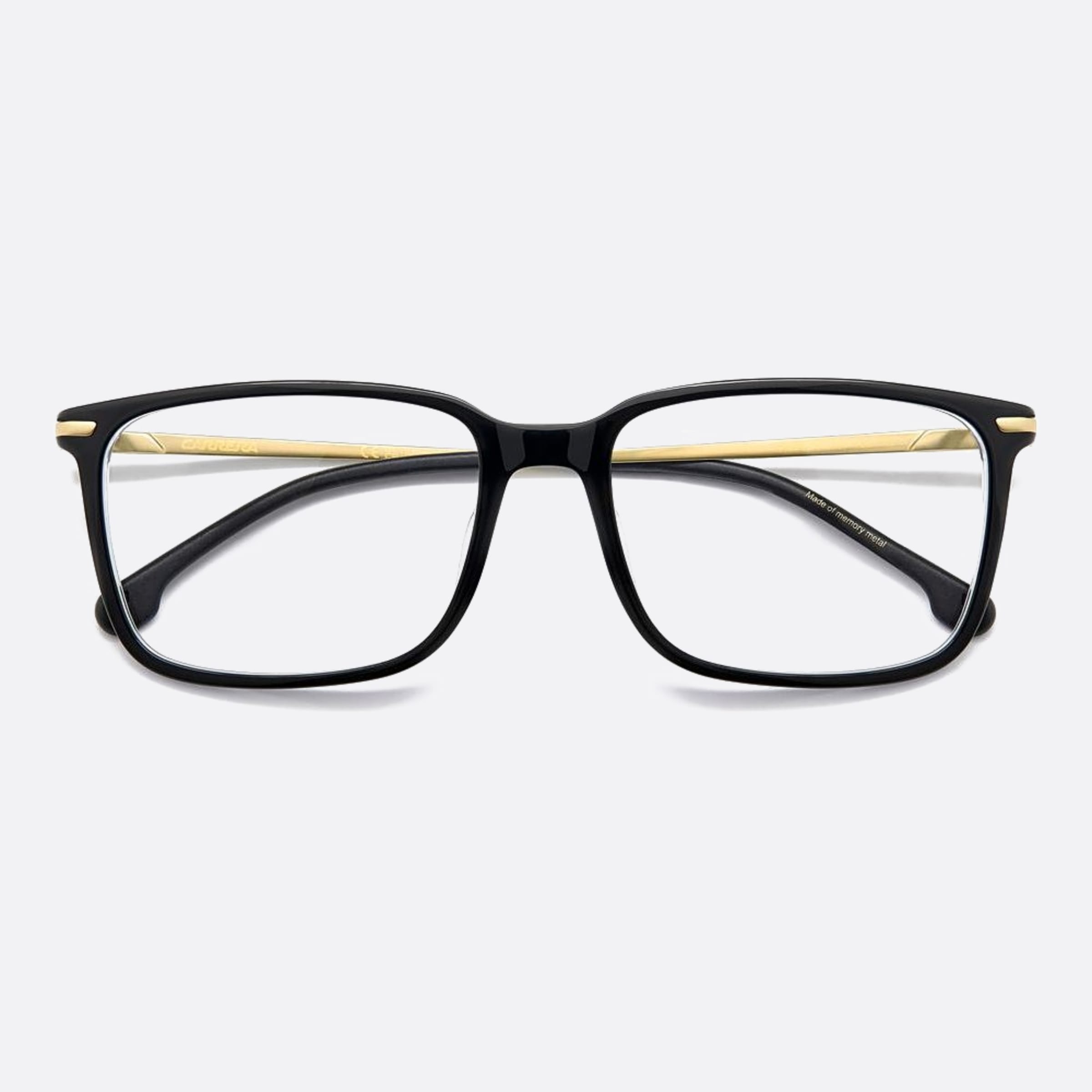Carrera 55mm Carrera 7c5 Black Geometric Men Eyeglasses - Additional Angle